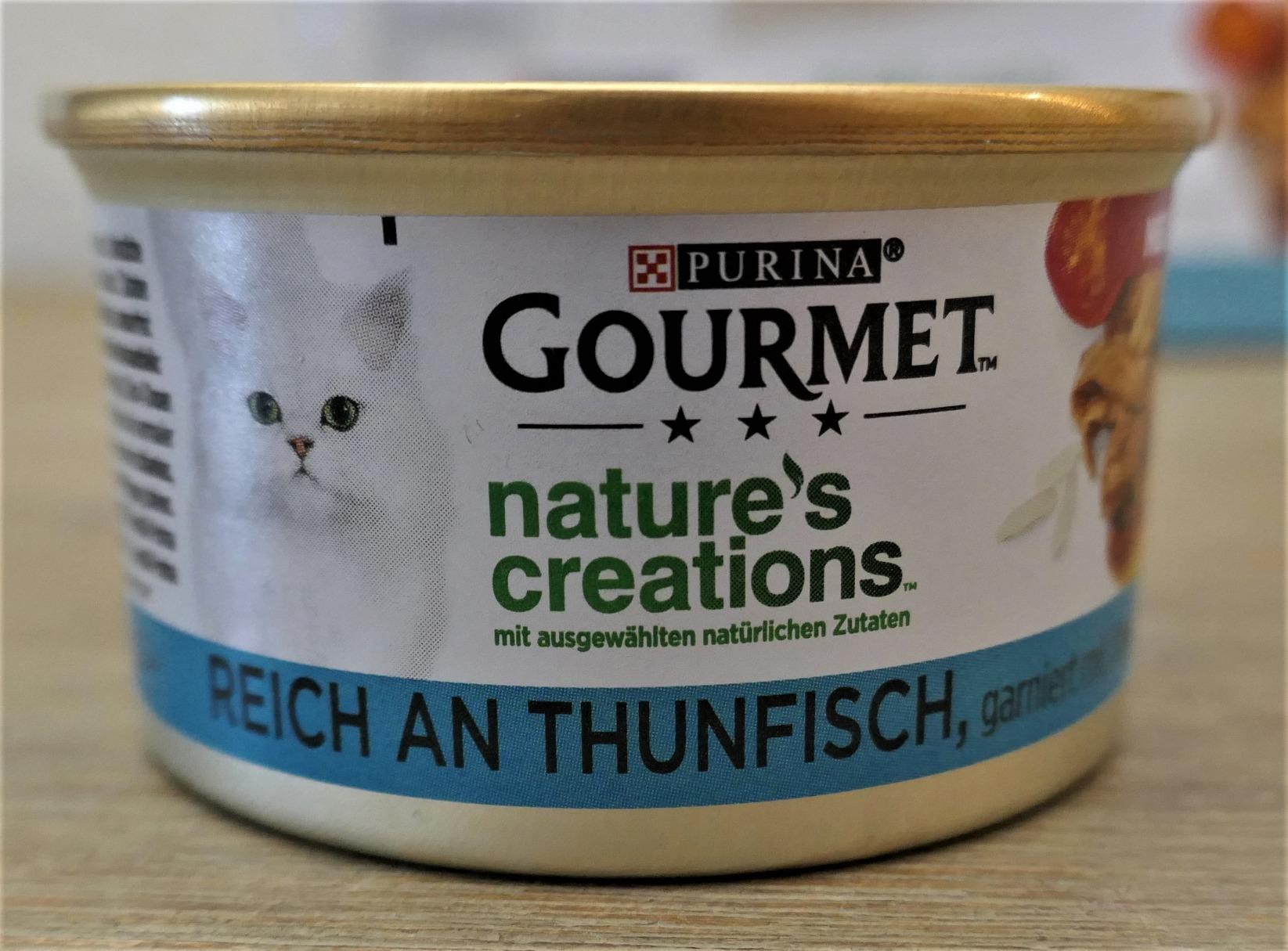 Gourmet Perle Nature's Creation Nassfutter Thunfisch 12x85 g
