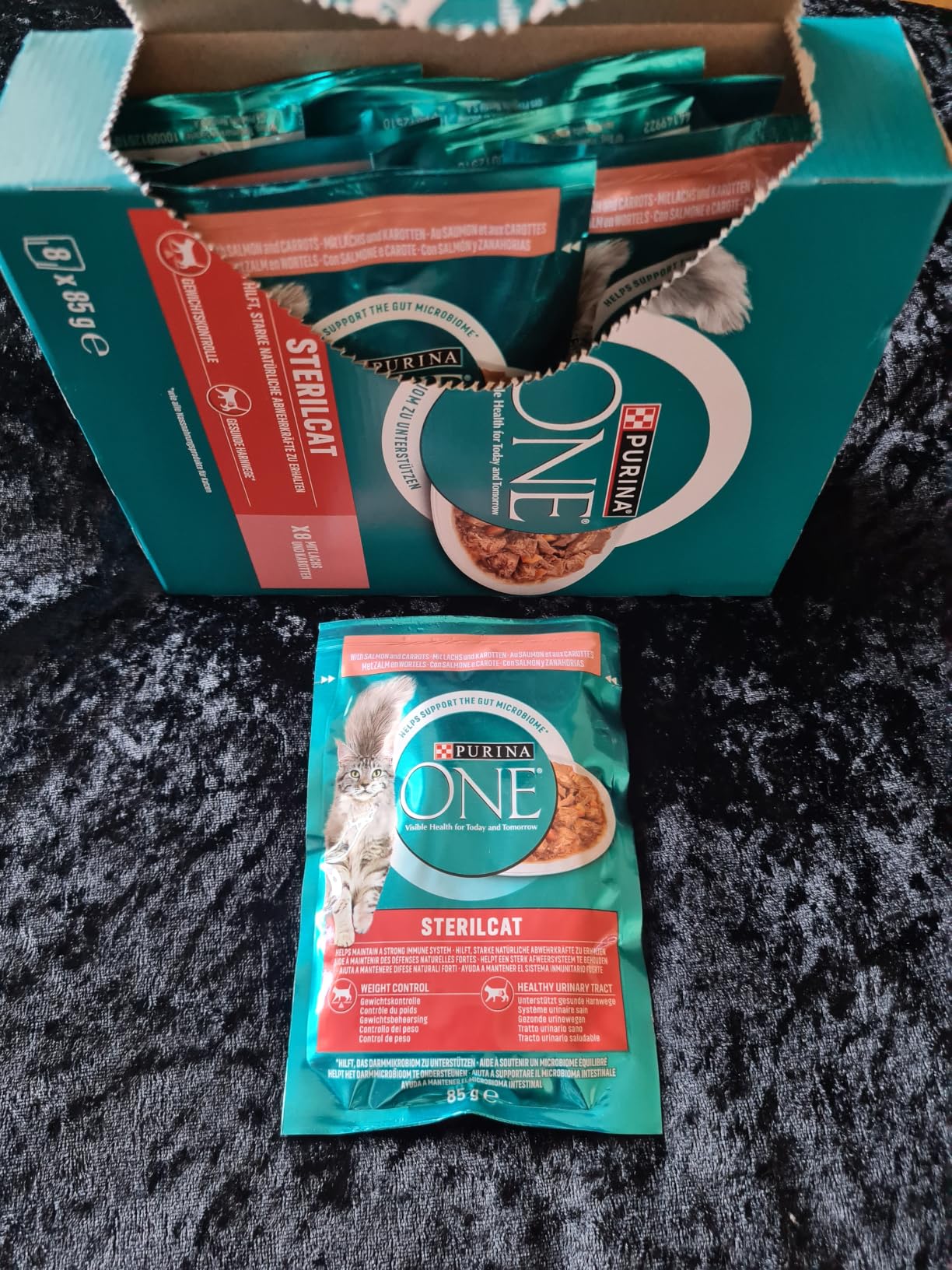 PURINA ONE BIFENSIS Huhn Bohnen Nassfutter 80x85g