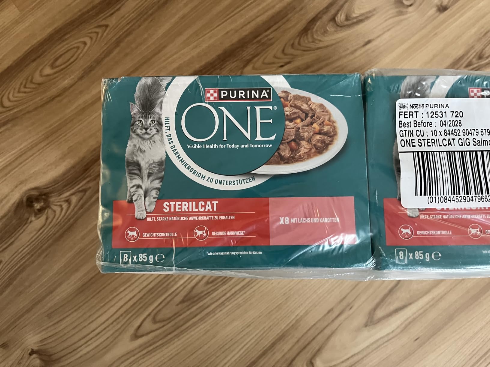 PURINA ONE BIFENSIS Huhn Bohnen Nassfutter 80x85g