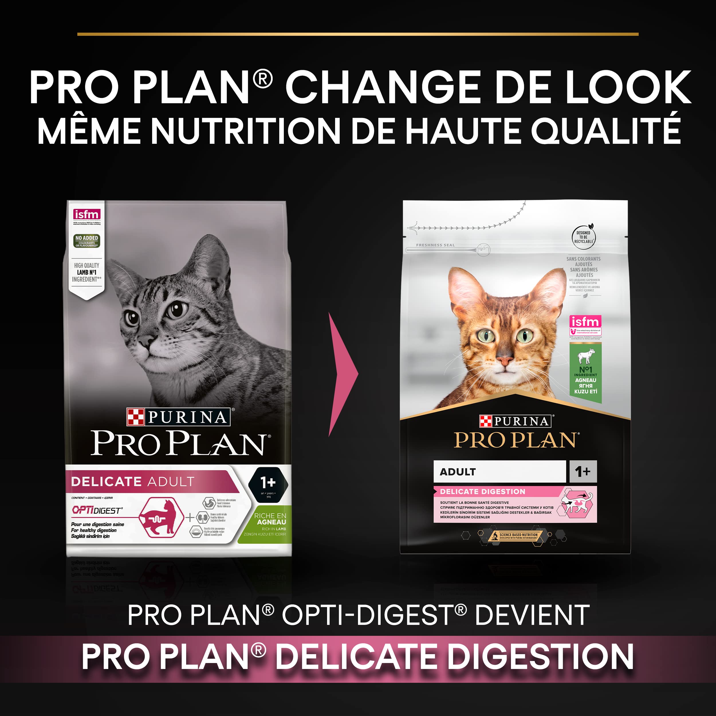 PRO PLAN Delicate Digestion Lamm Trockenfutter 1,5kg Adult
