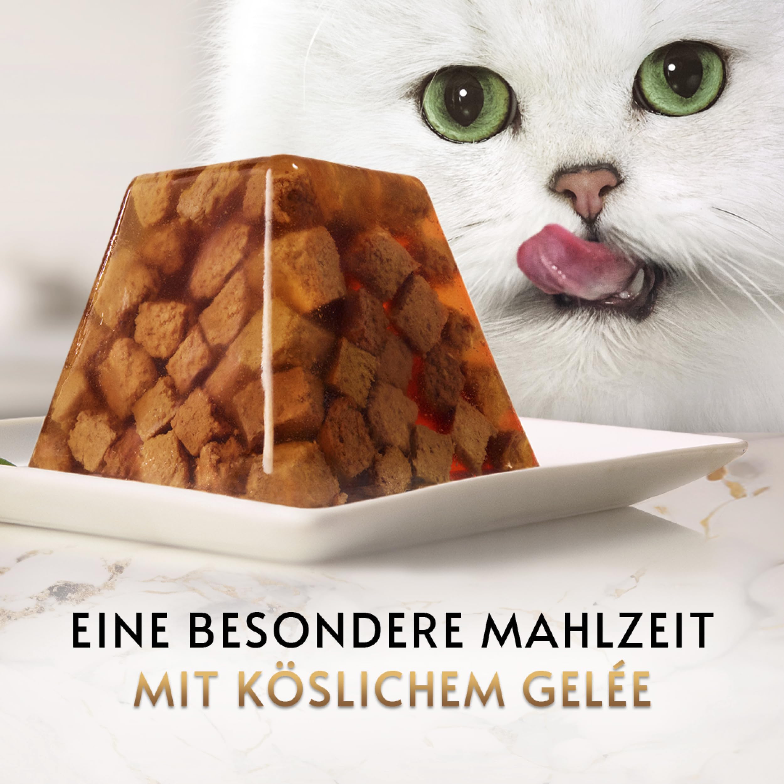 Gourmet Perle Genuss in Gelée Nassfutter Huhn 6x57g