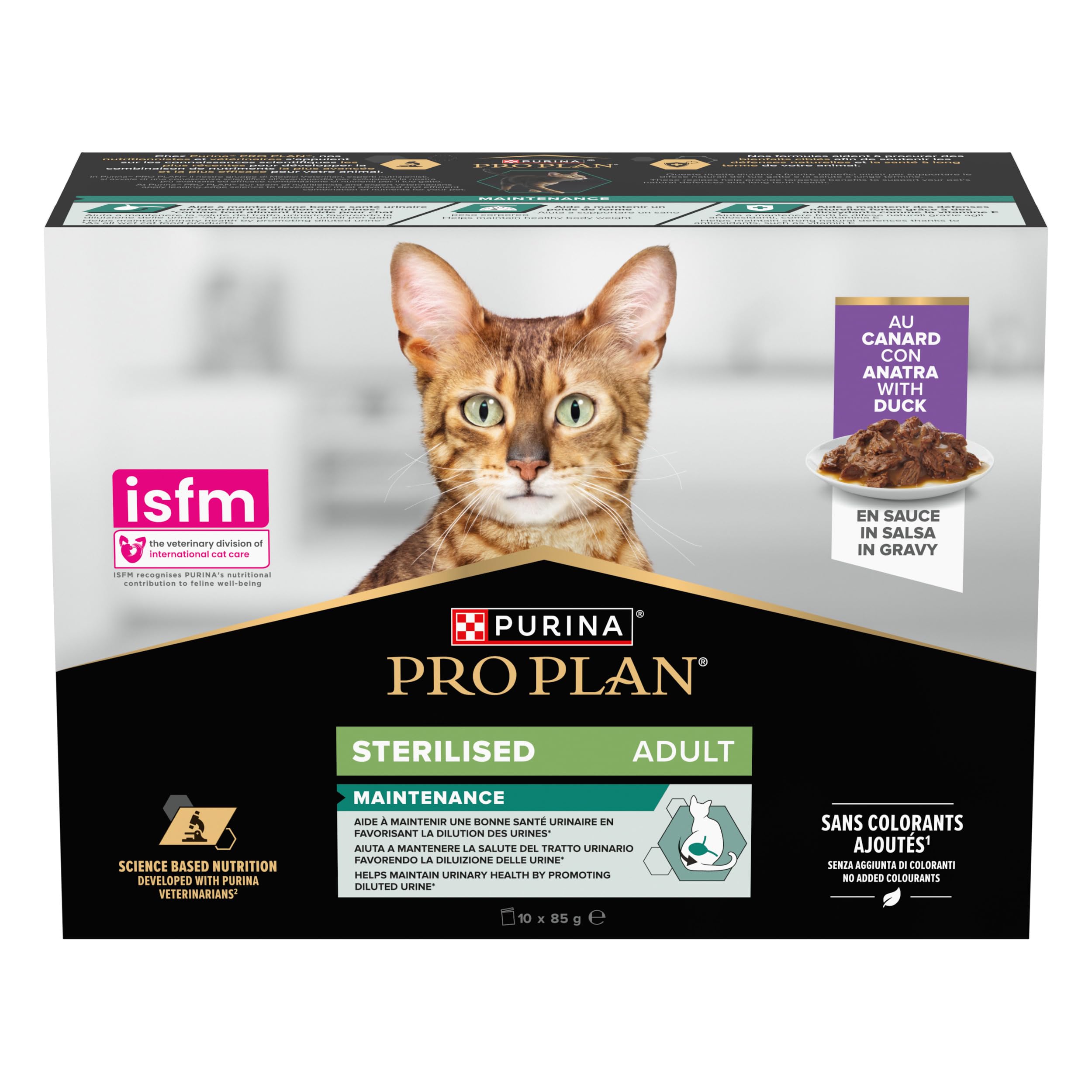 Pro Plan Sterilised Ente Nassfutter 40x85 g Gewichtskontrolle