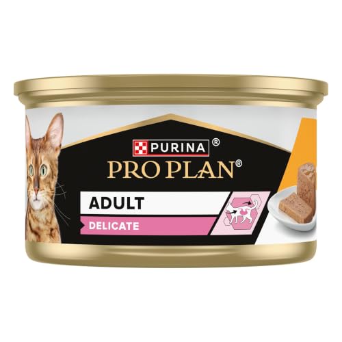 Purina Pro Plan Delicate Nassfutter Mousse Huhn 24x85 g