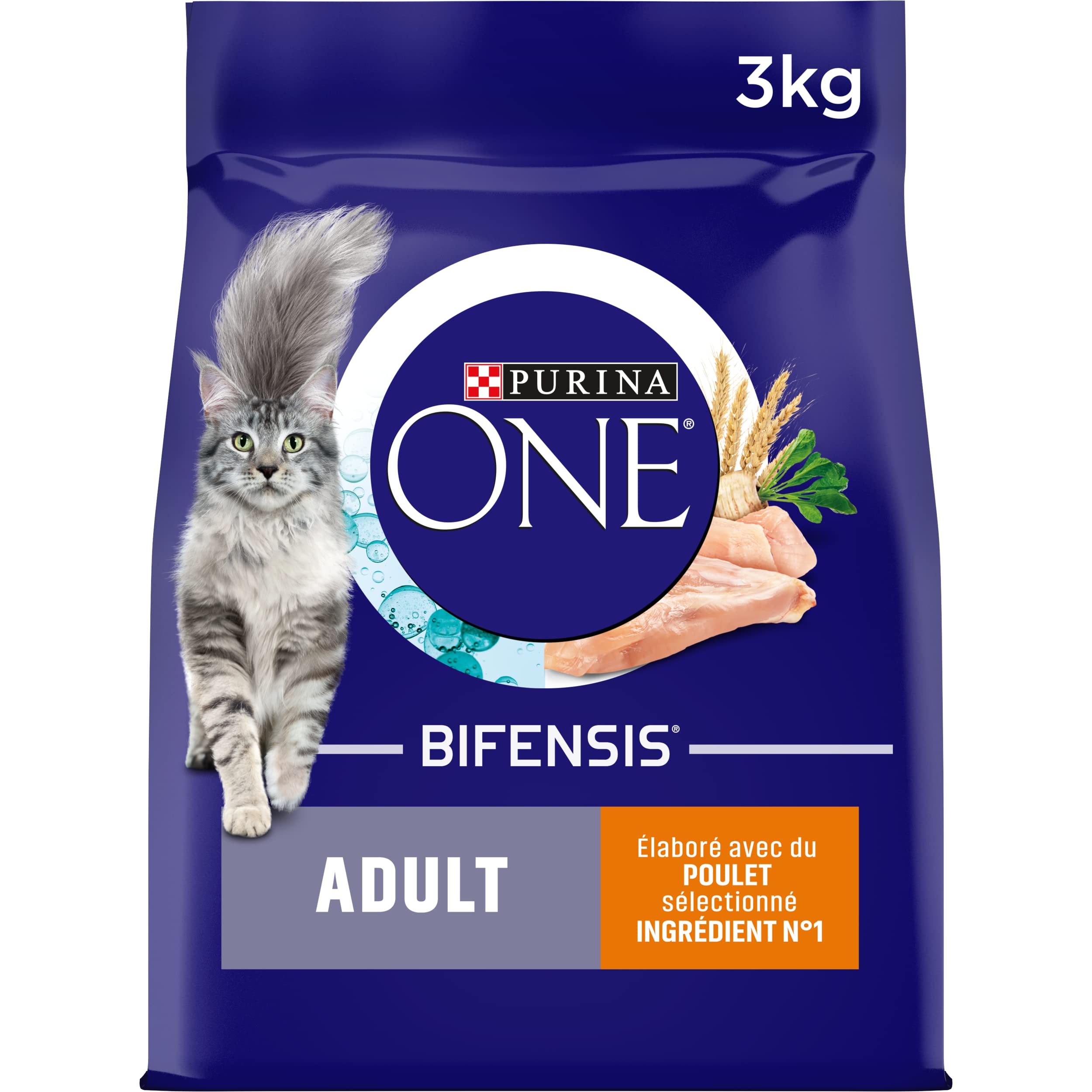 Purina One Bifensis Adult Trockenfutter Huhn 9,75kg