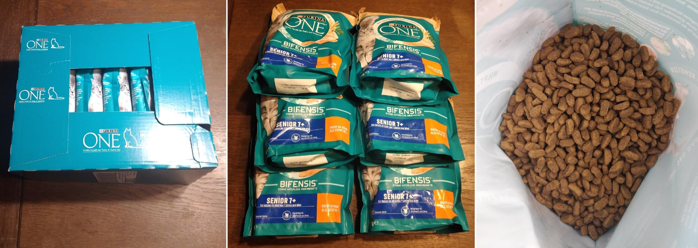 PURINA ONE BIFENSIS Trockenfutter Huhn Senior 7+ 8,4kg