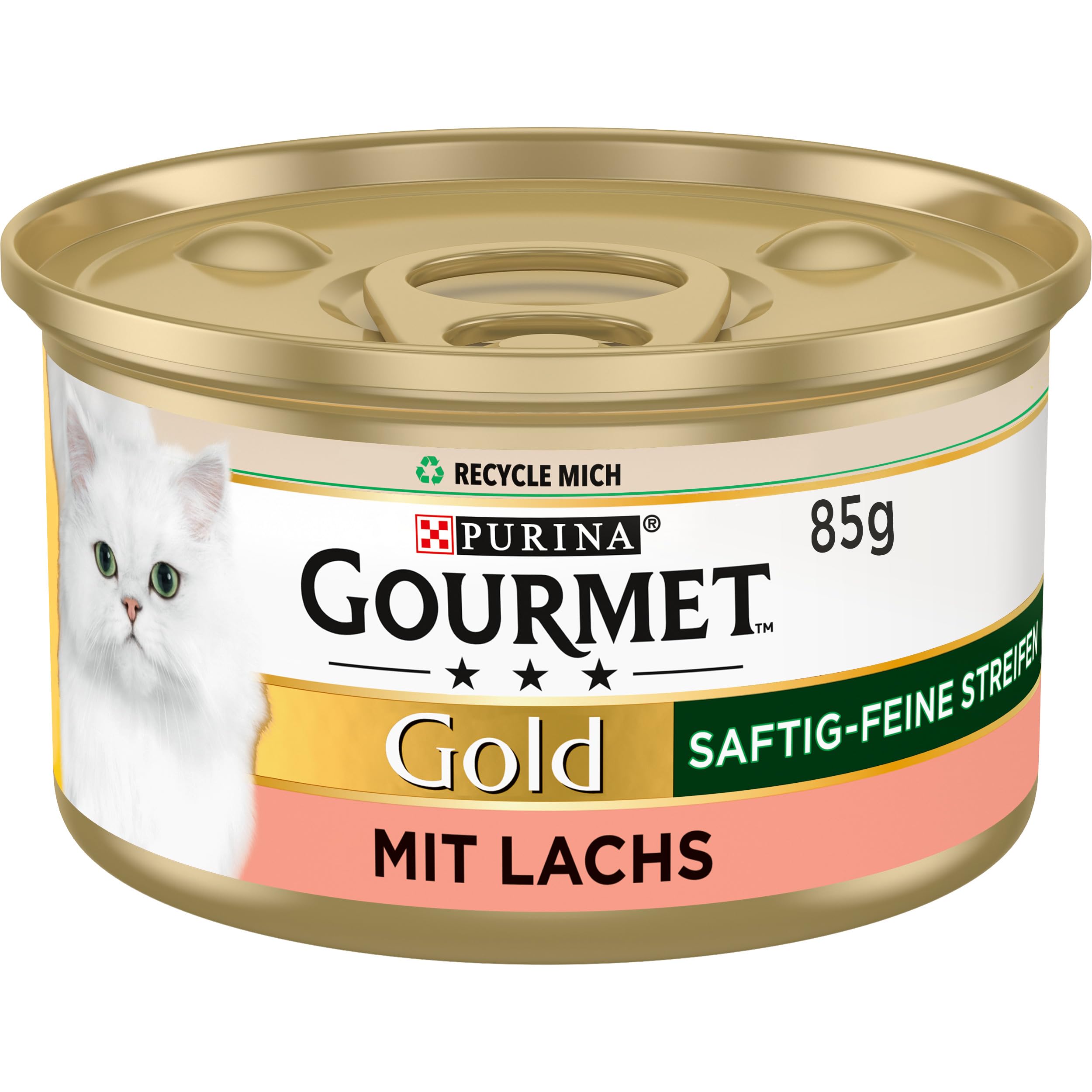 GOURMET Perle Erlesene Streifen Huhn Nassfutter 12x85g Sauce