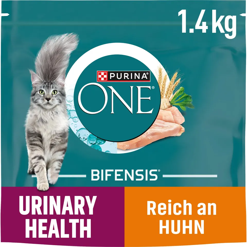 PURINA ONE Bifensis Urinary Care Trockenfutter Huhn 6x1,4 kg