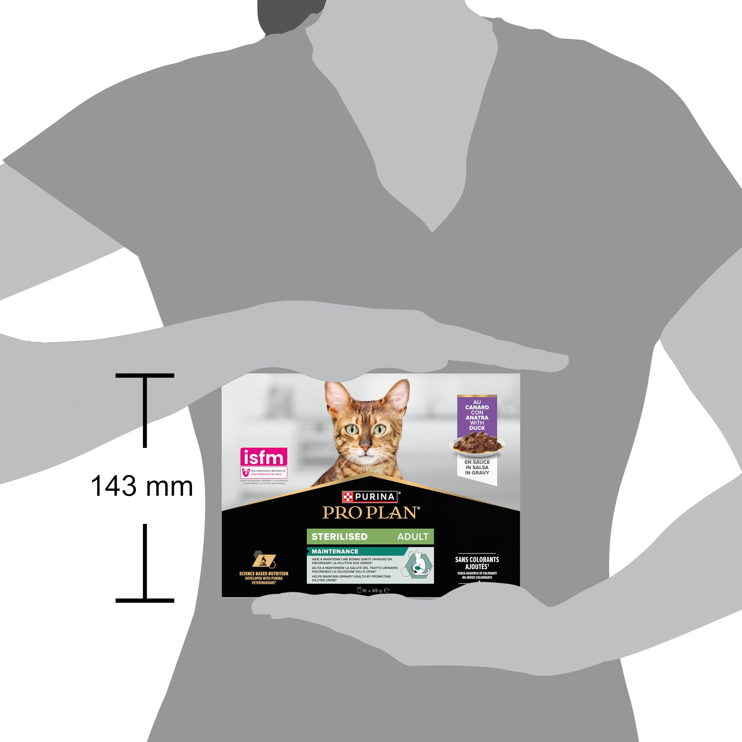 Pro Plan Sterilised Ente Nassfutter 40x85 g Gewichtskontrolle