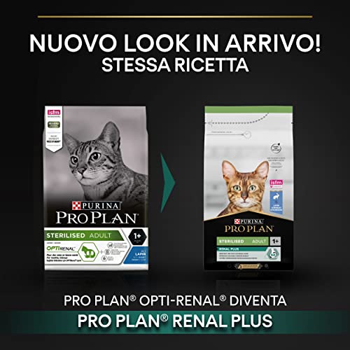PRO PLAN Sterilised Renal Plus Trockenfutter Kanin. 6x1,5kg
