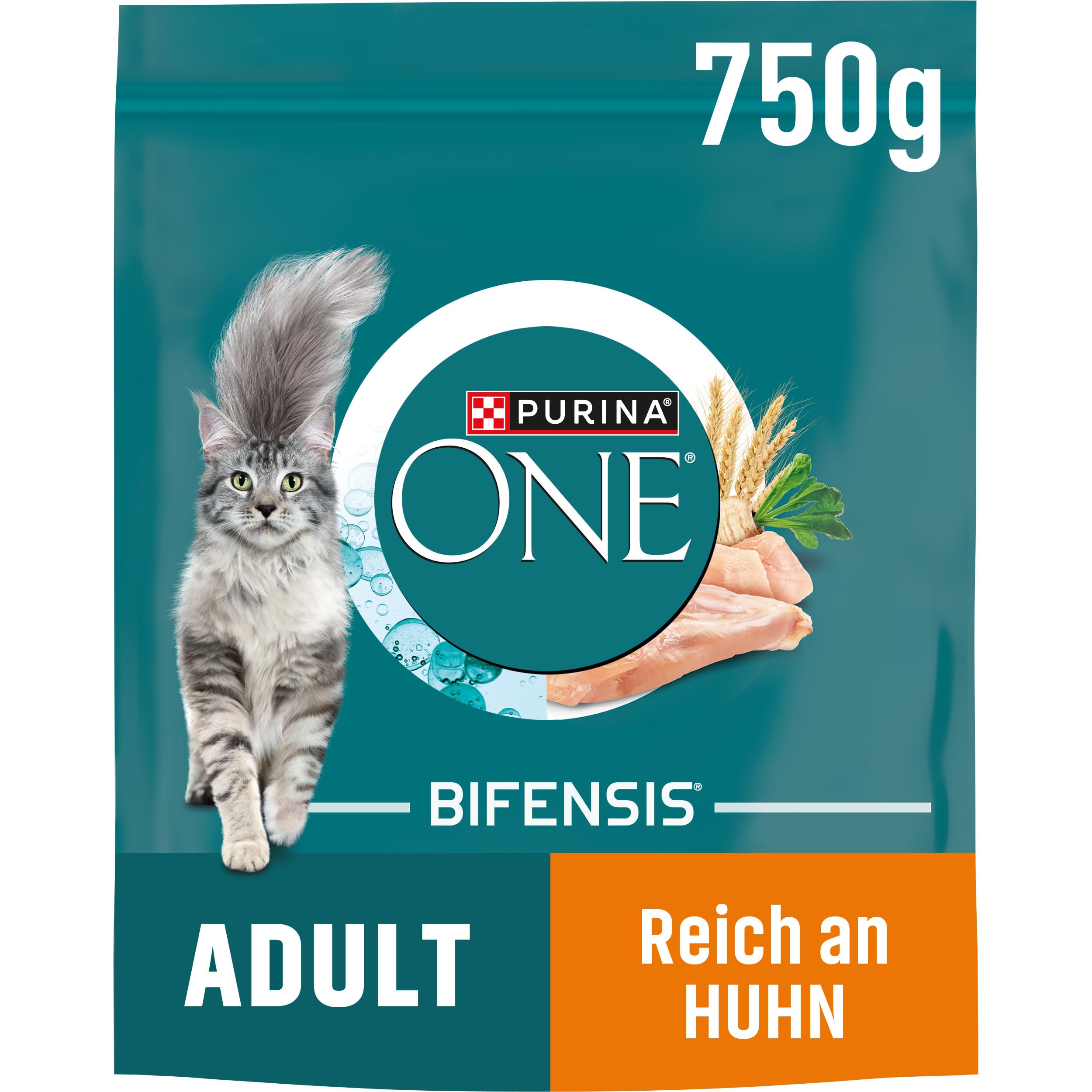 PURINA ONE BIFENSIS Adult Trockenfutter Huhn 6x750g