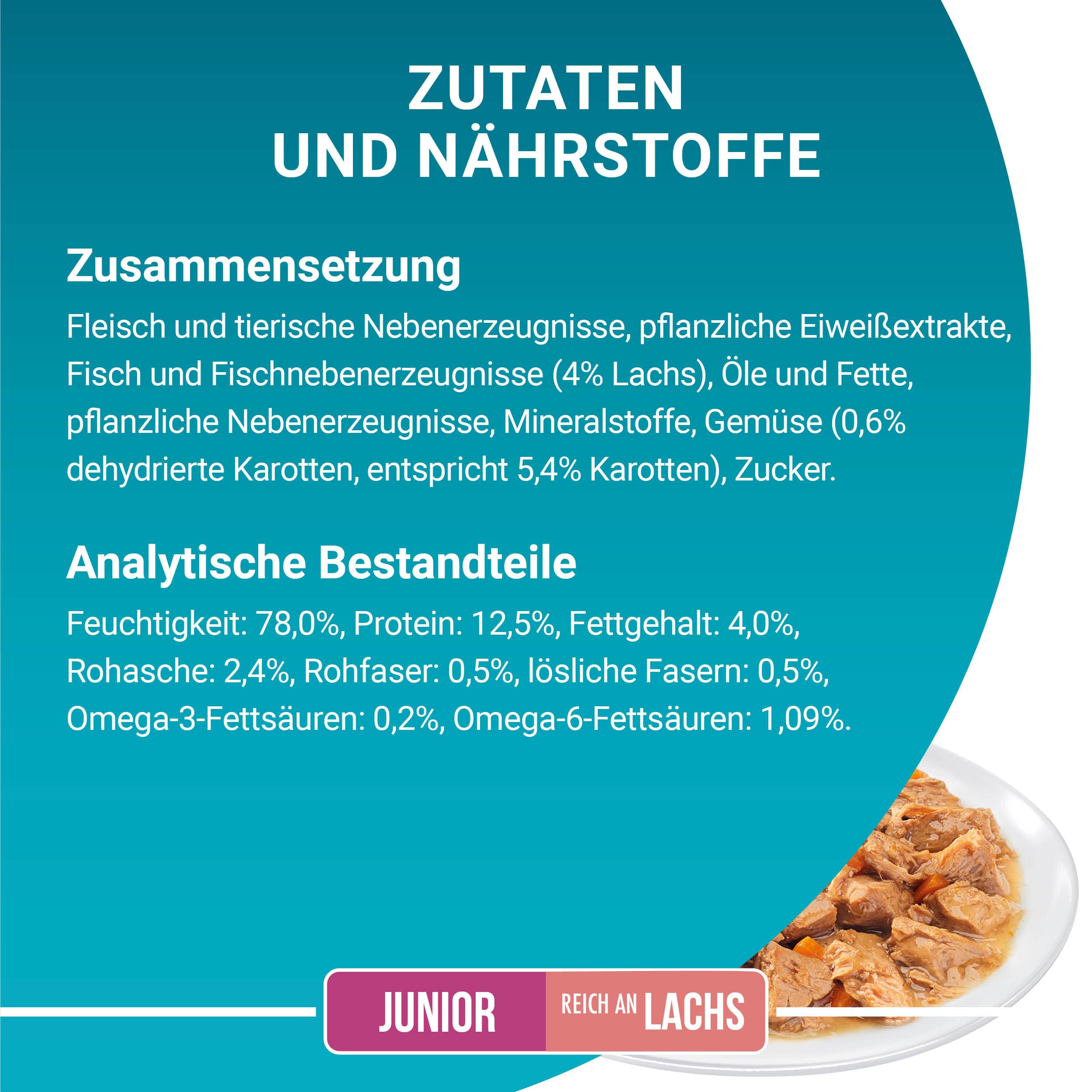 PURINA ONE BIFENSIS Junior Lachs Nassfutter 48er Pack Sauce