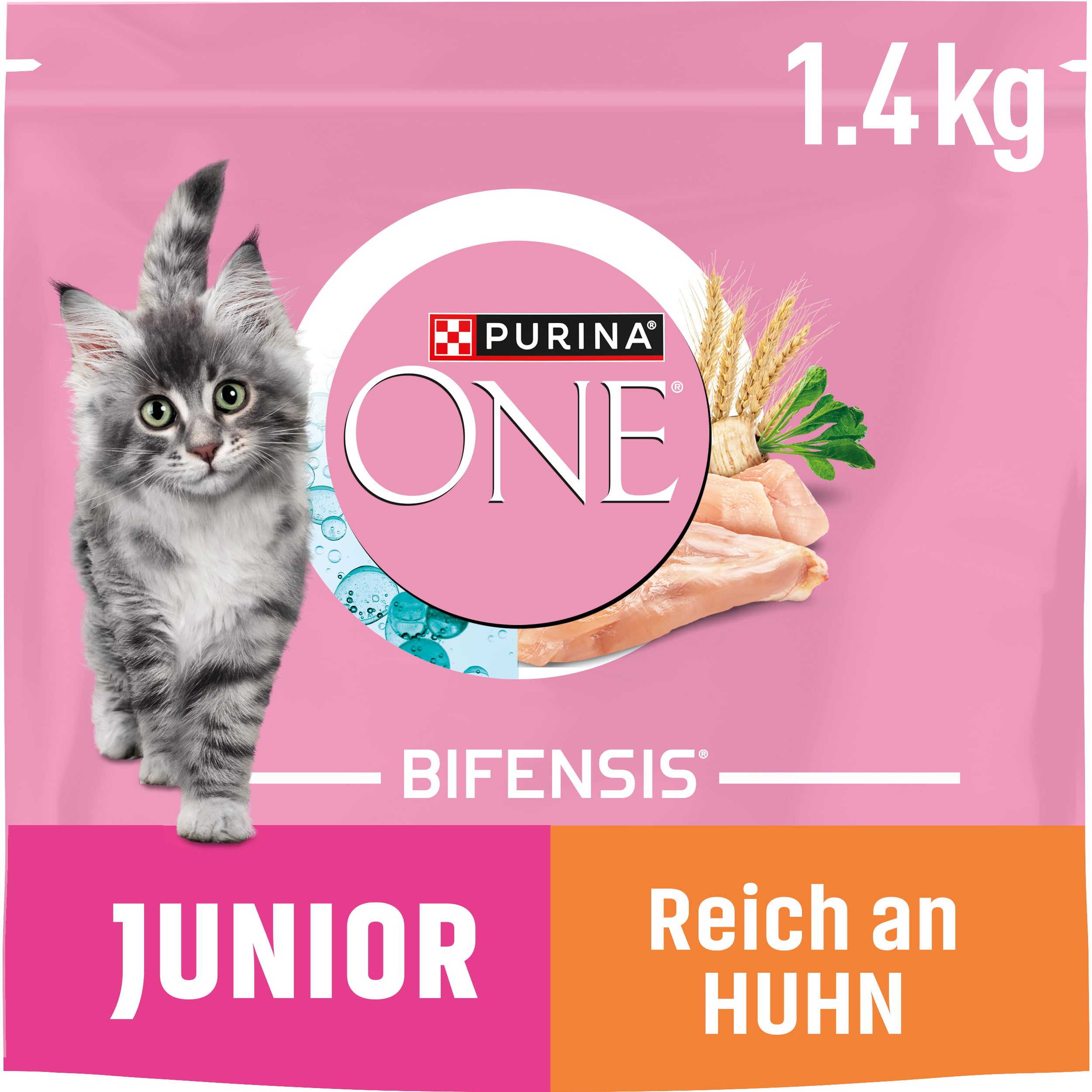 PURINA ONE Bifensis Junior Trockenfutter Huhn 750 g Kitten