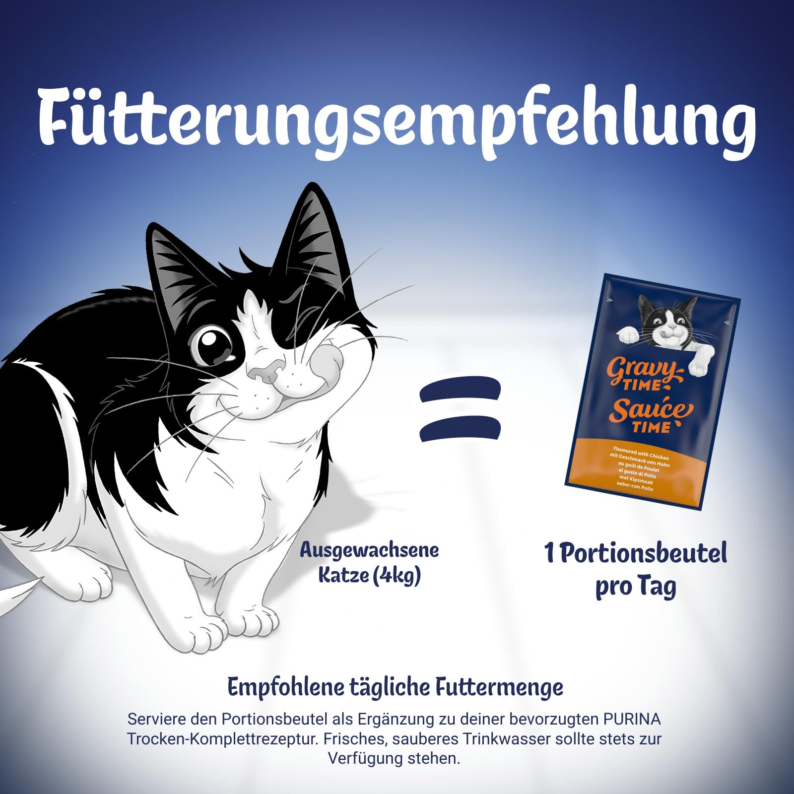 Felix Sauce Time Huhn Lachs Katzensnack 24x40g cremig