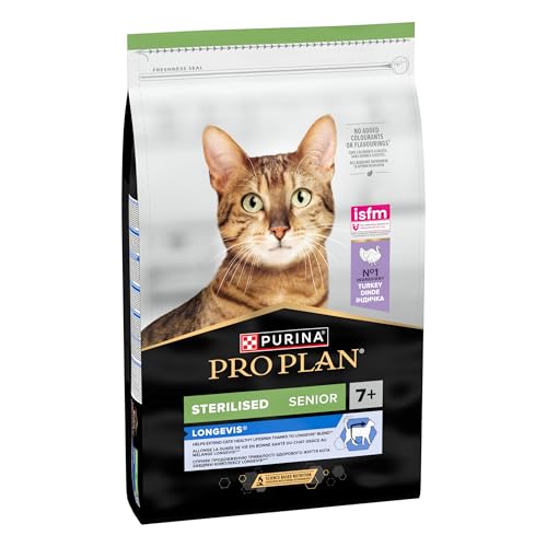 PRO PLAN Sterilised Senior 7+ Trockenfutter Truthahn 10kg