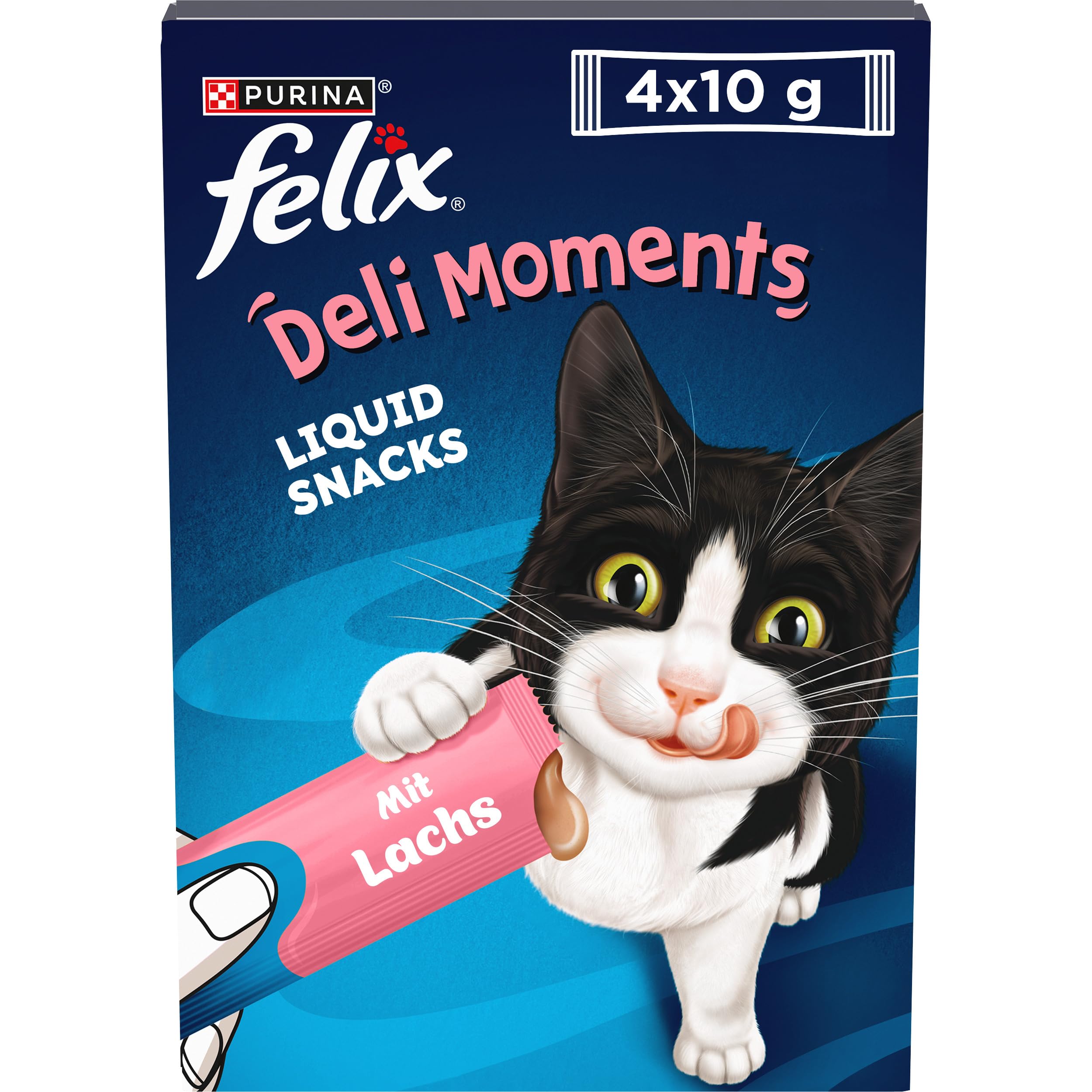 FELIX Deli Moments Cremiger Katzensnack Huhn 44er Pack 10g kalorienarm