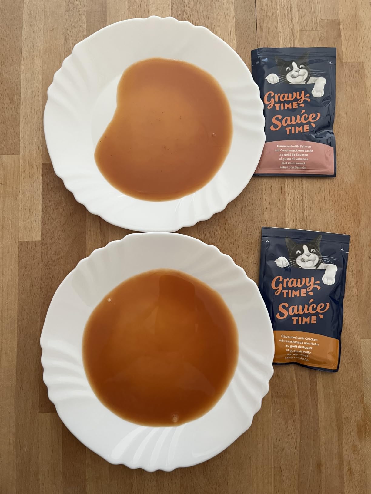 Felix Sauce Time Huhn Lachs Katzensnack 24x40g cremig