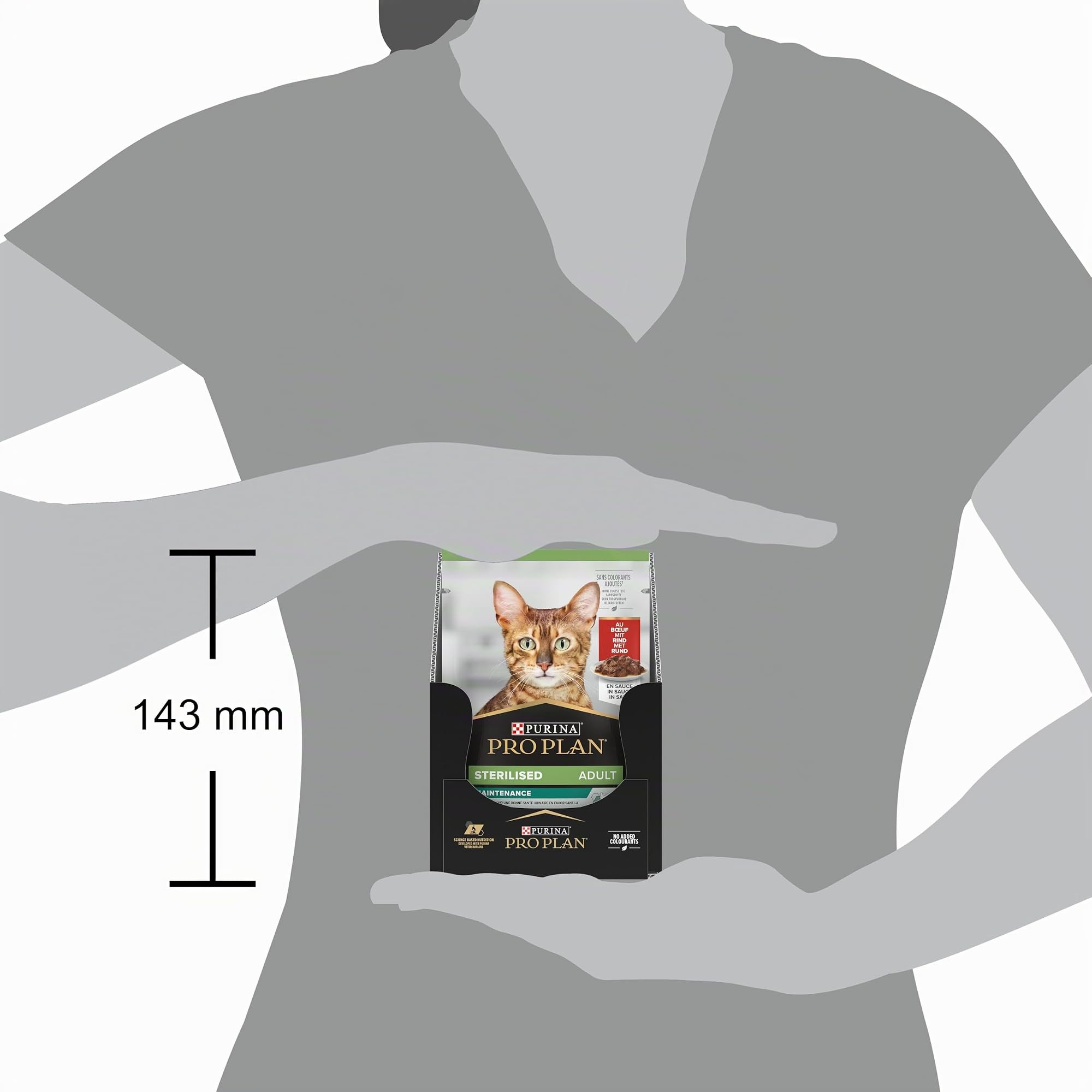 Purina Pro Plan Sterilised Nutrisavour Nassfutter Rind 24x85g