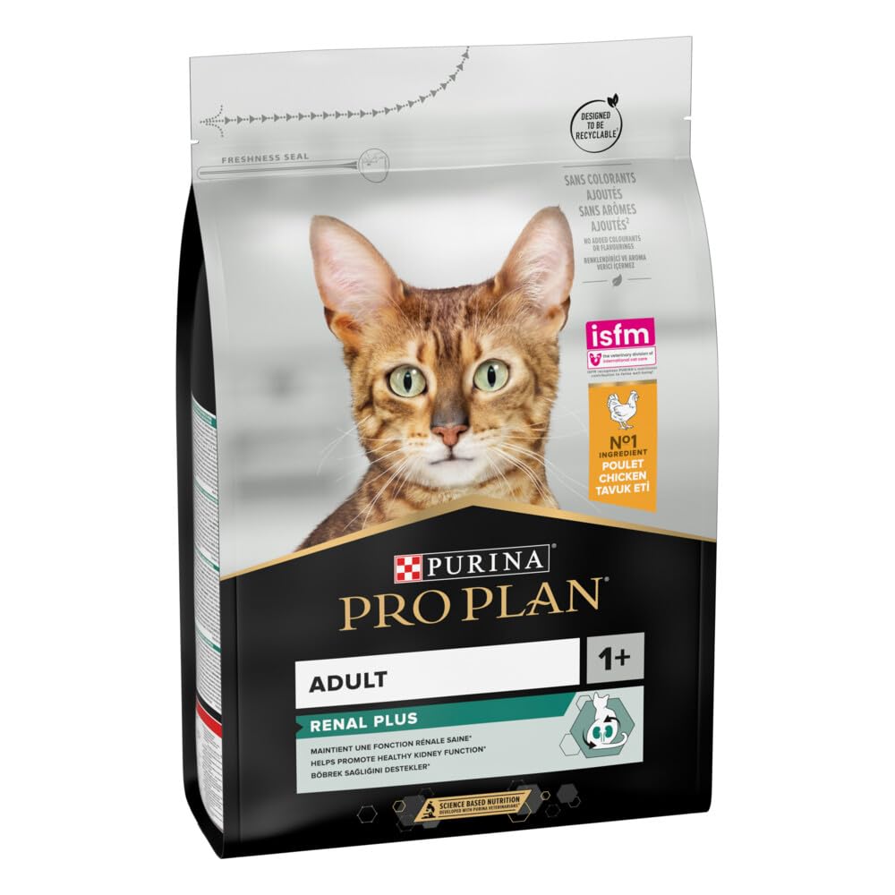 PRO PLAN für Katzen Original Huhn Trockenfutter 4x3kg Nieren