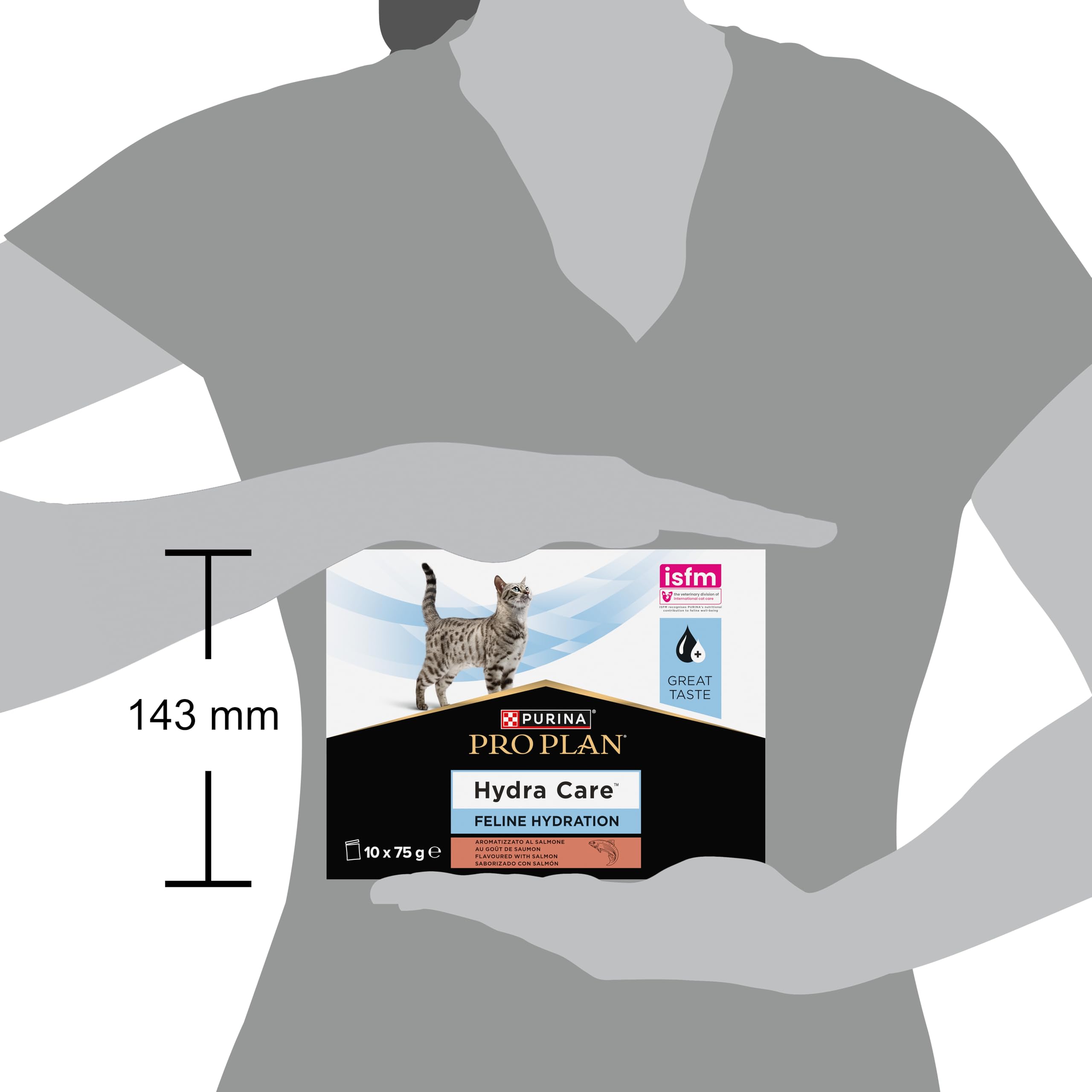 Pro Plan Hydra Care Lachs Ergänzungsfutter Katze 60x75 g