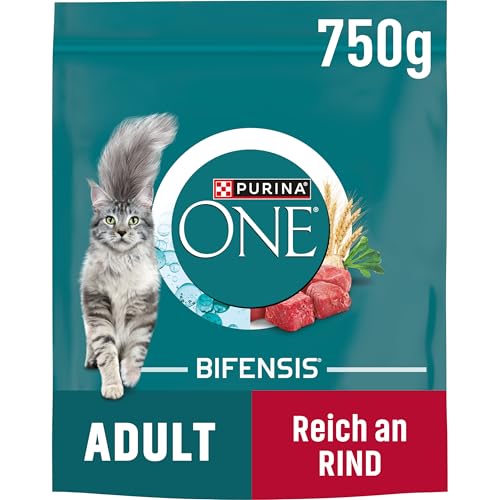 PURINA ONE Bifensis Adult Trockenfutter Rind 6x750g Vollkorn