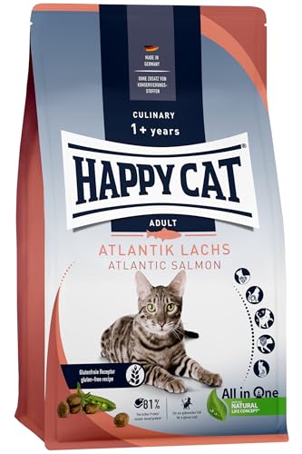 Happy Cat Culinary Adult Atlantik-Lachs Trockenfutter 4 kg