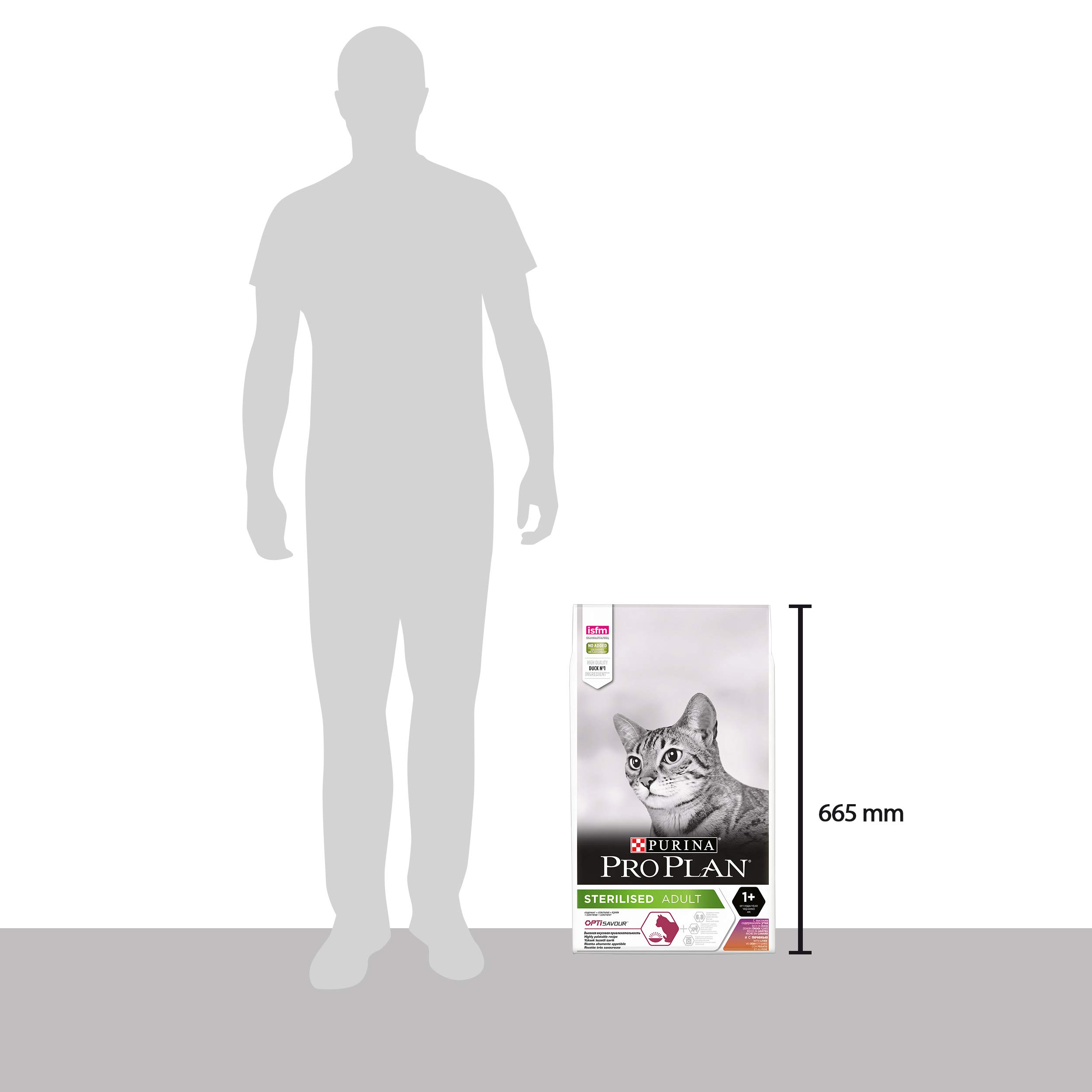Purina Pro Plan Sterilised Adult Trockenfutter Ente Leber 10 kg
