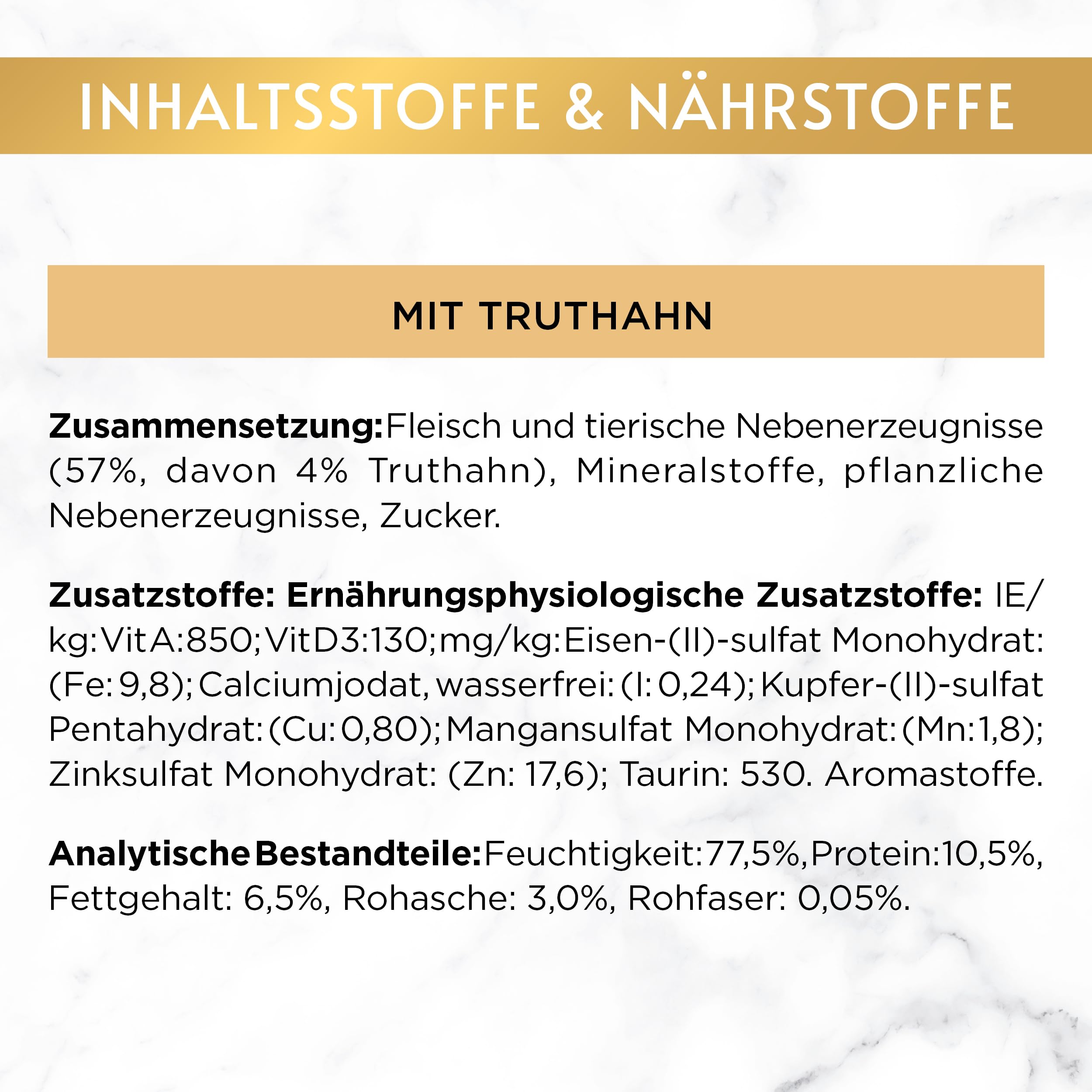 GOURMET Perle Pastete Nassfutter Truthahn 12x85g