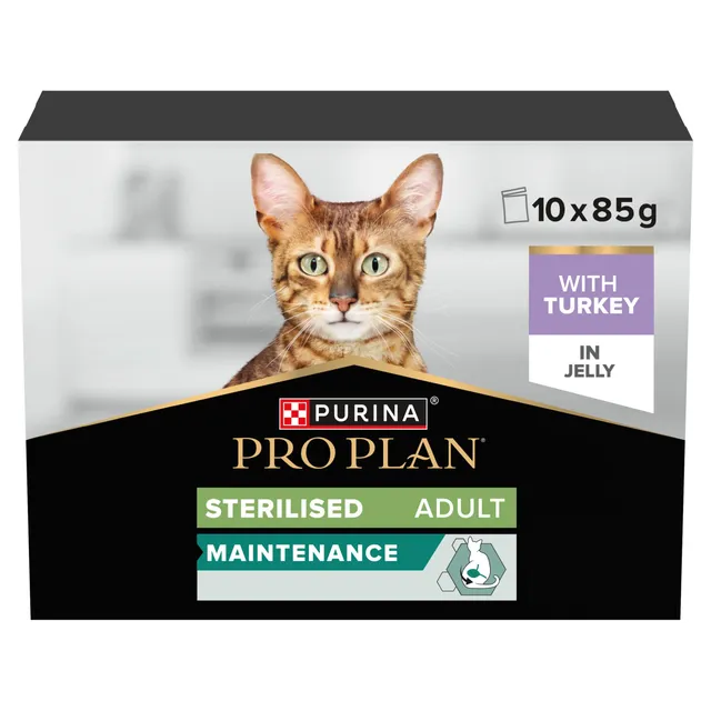 Purina Pro Plan Sterilised Nassfutter Truthahn 40x85 g