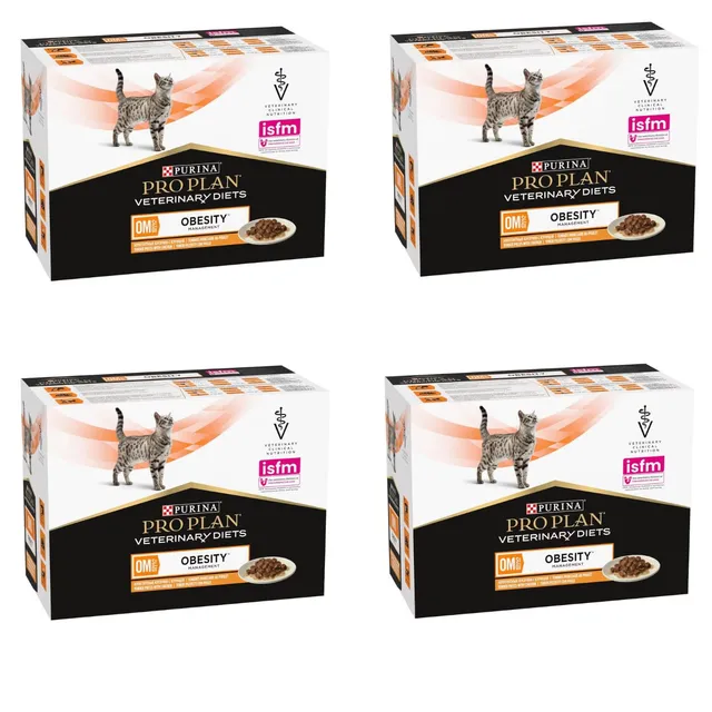 Purina Pro Plan OM Obesity Nassfutter Huhn 40x85 g