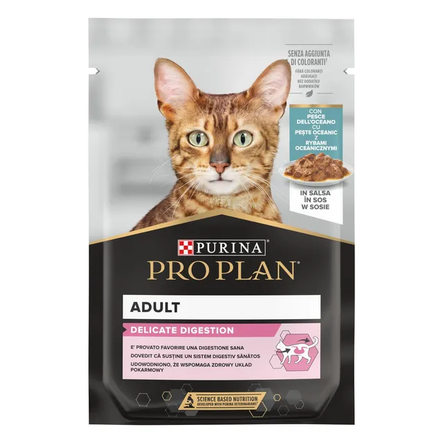 Pro Plan Delicate Digestion Ozeanfisch Nassfutter 24x85 g