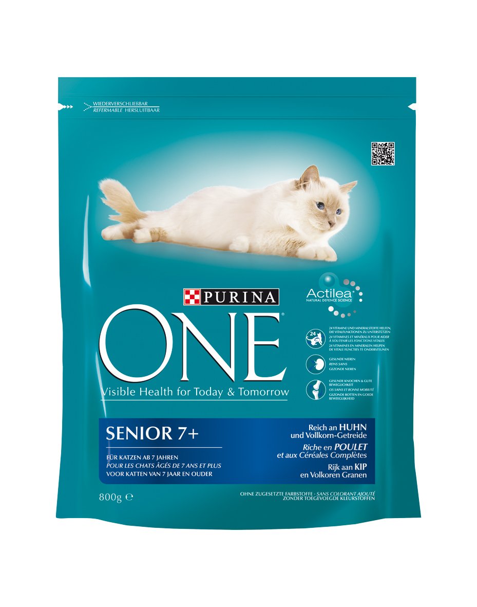 PURINA ONE BIFENSIS Trockenfutter Huhn Senior 7+ 8,4kg
