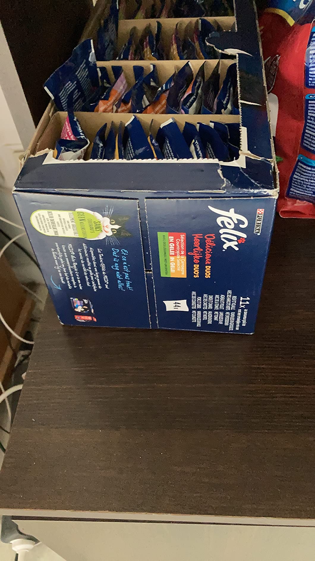Felix Doppelt Lecker Nassfutter Gelee 44x85 g