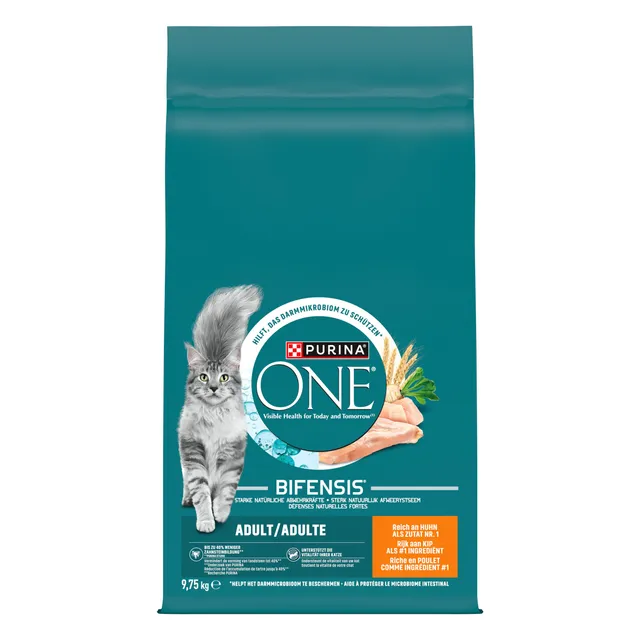 Purina One Bifensis Adult Trockenfutter Huhn 9,75kg
