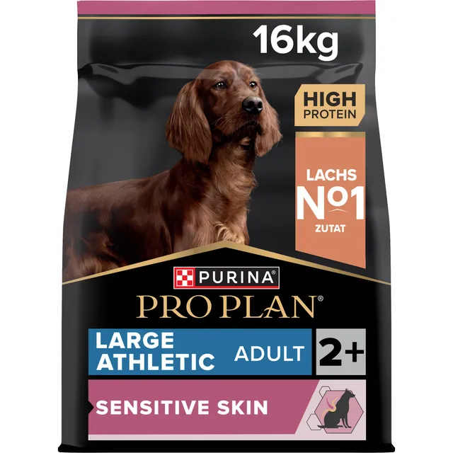 PRO PLAN Large Athletic Sensitive Skin Hundefutter Lachs 16kg