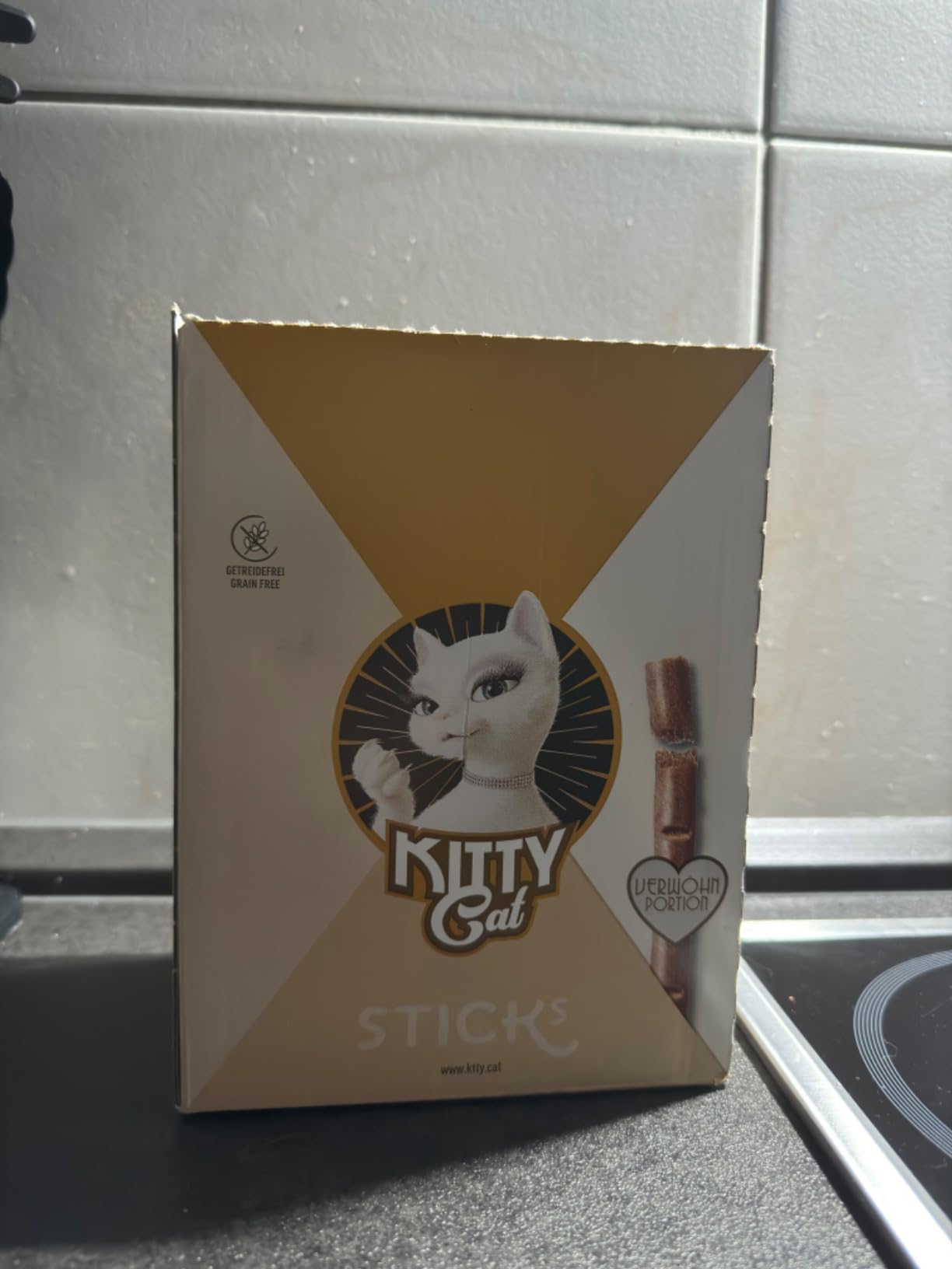 KITTY Cat Sticks Huhn & Leber Leckerlis 24x15 g zuckerfrei