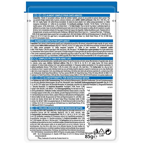 Purina Pro Plan Housecat Nutrisavour Nassfutter Lachs 24x85g Sauce