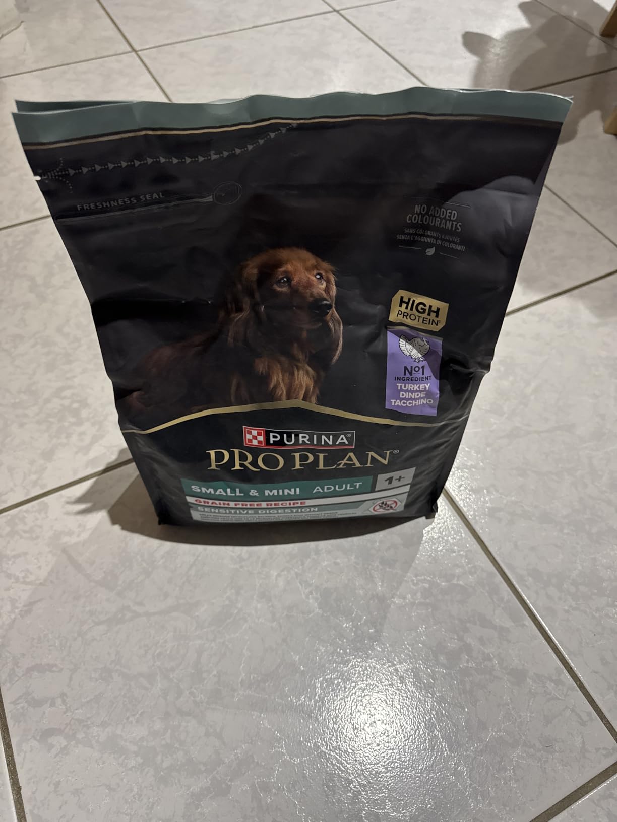 Pro Plan Small Mini Adult Sensitive Digestion Trockenfutter Truthahn 2,5 kg