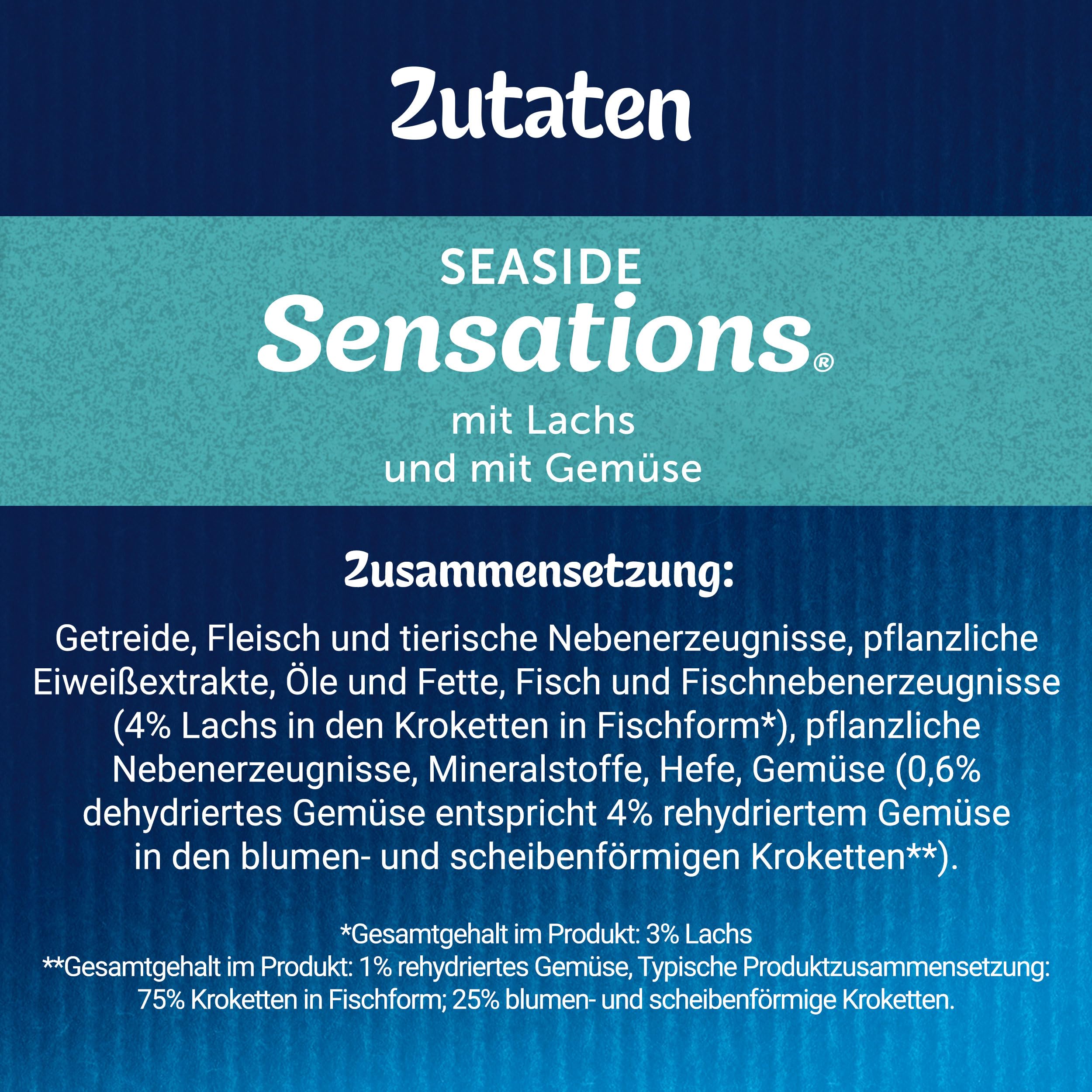 Felix Seaside Sensations Trockenfutter Lachs 6x2 kg