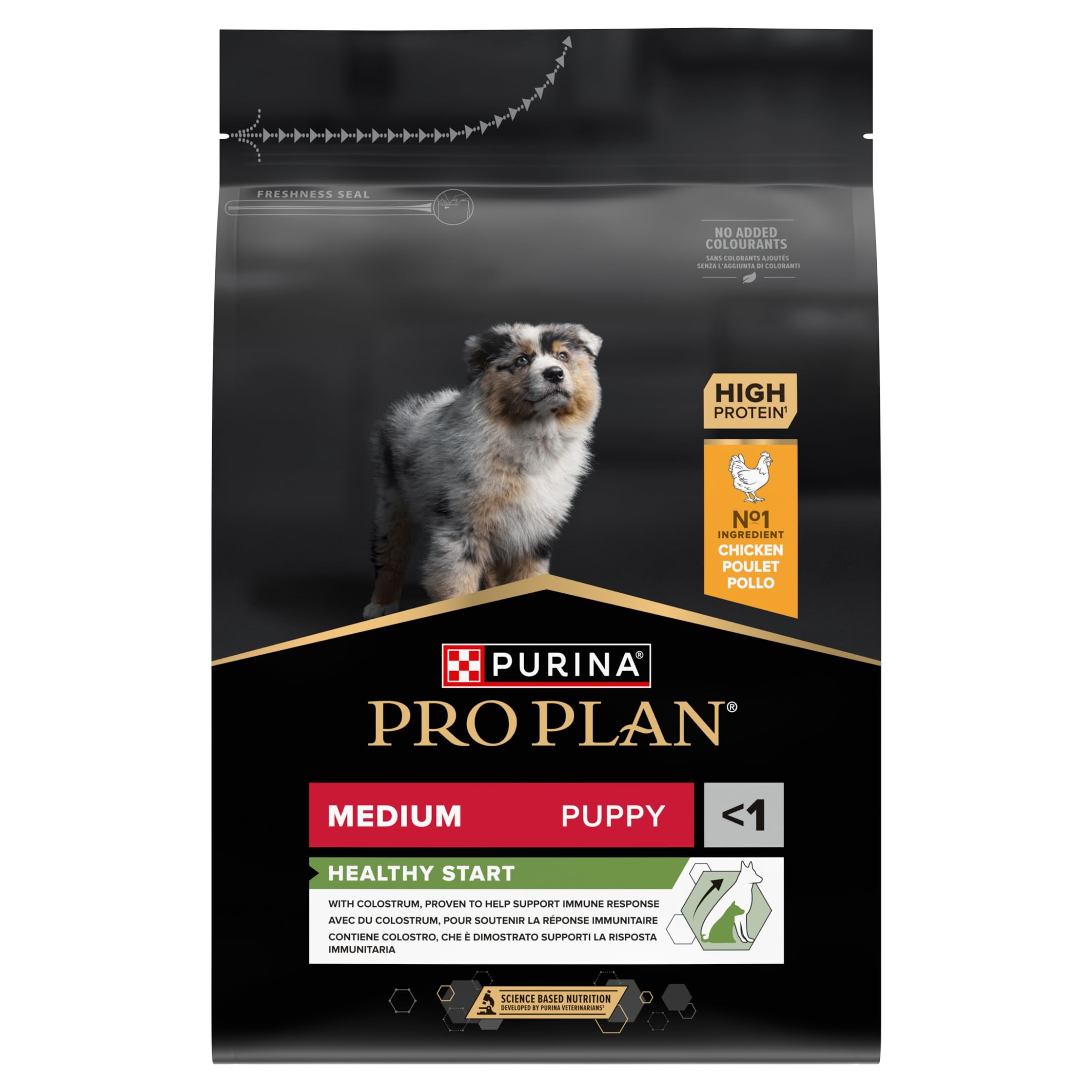 Purina Pro Plan Medium Puppy Trockenfutter Huhn 3kg Gelenke