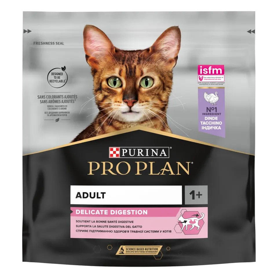 PRO PLAN für Katzen Sterilised Adult Truthahn Trockenfutter 8x400g