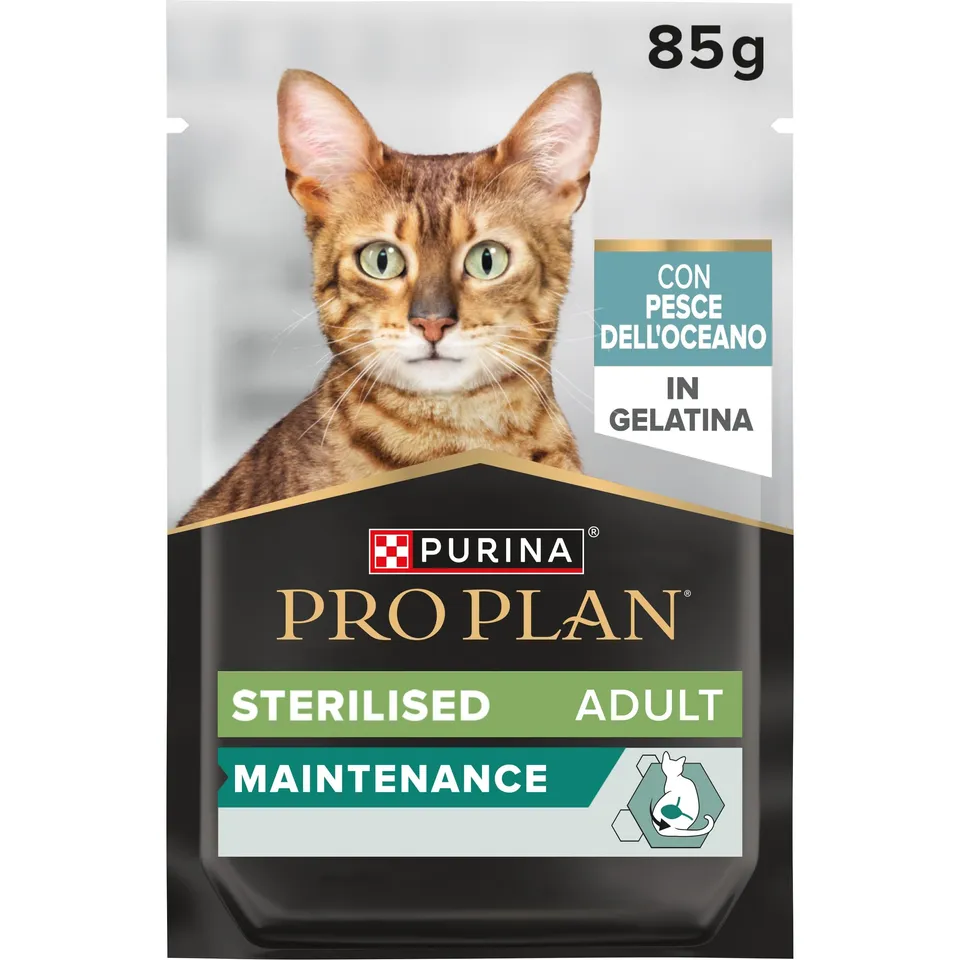 PRO PLAN Sterilised Nassfutter Meeresfisch 26x85g in Gelee