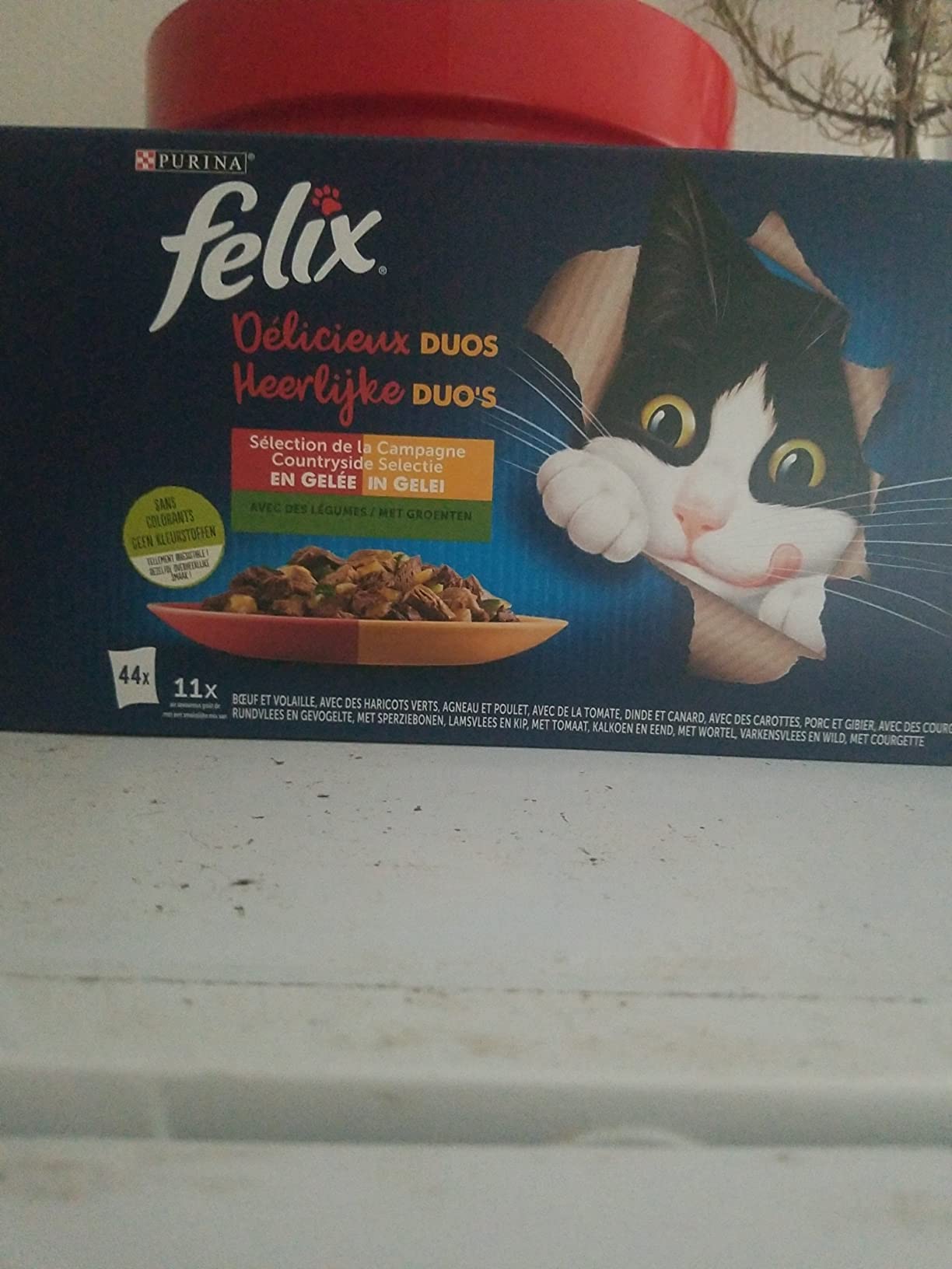 Felix Doppelt Lecker Nassfutter Gelee 44x85 g