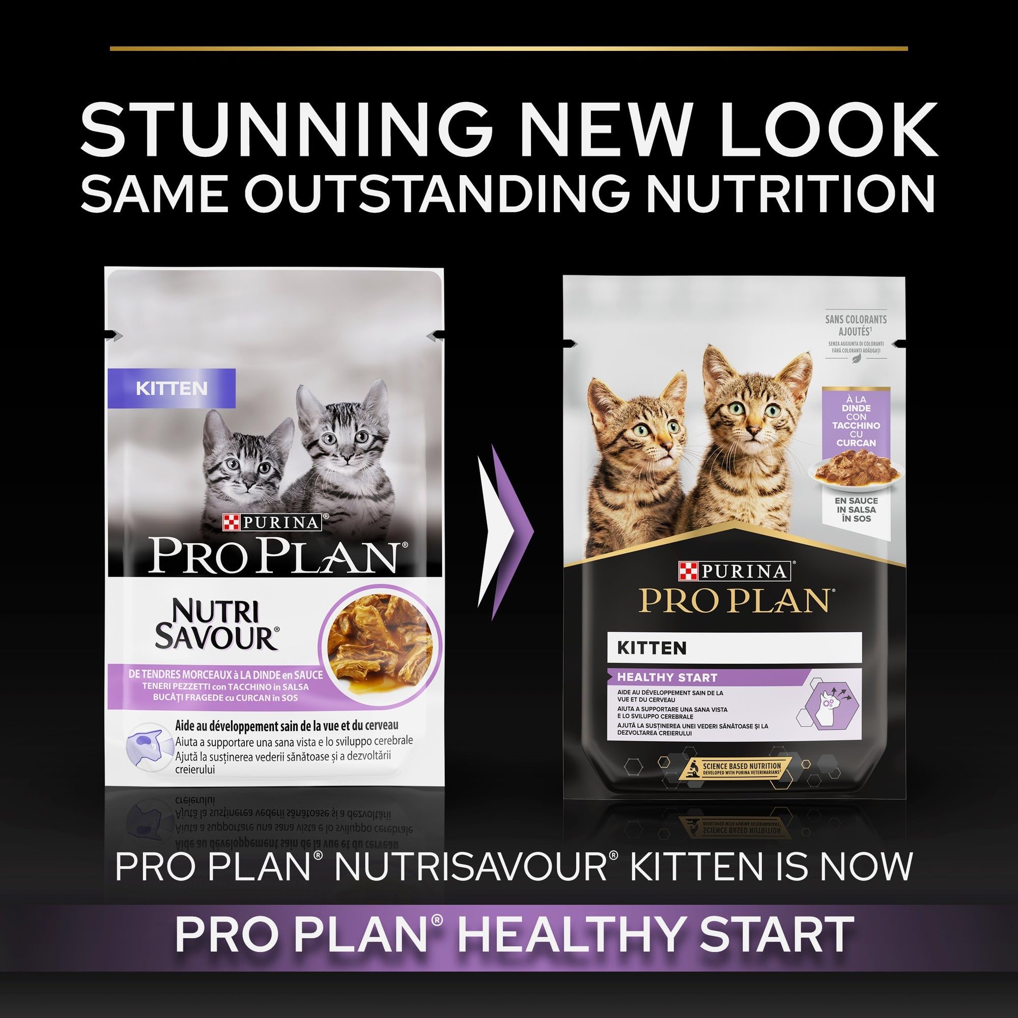Purina Pro Plan Kitten Healthy Start Nassfutter Truthahn 10x85g