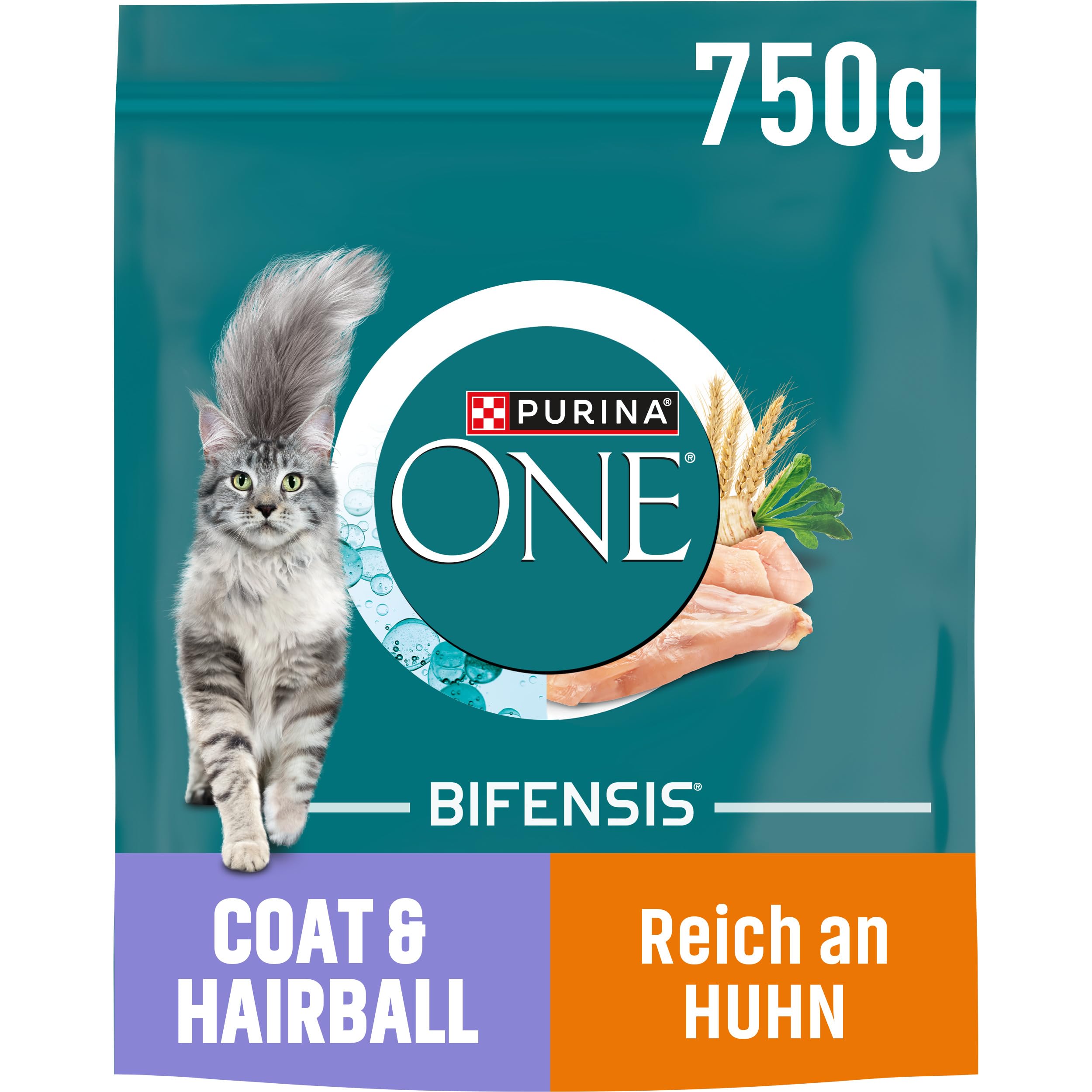 Purina One Bifensis Coat & Hairball Katzenfutter Huhn 8,4 kg