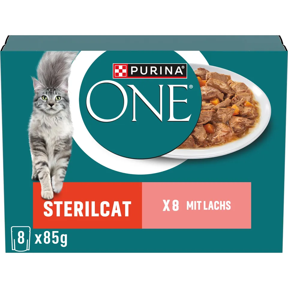 PURINA ONE BIFENSIS Huhn Bohnen Nassfutter 80x85g
