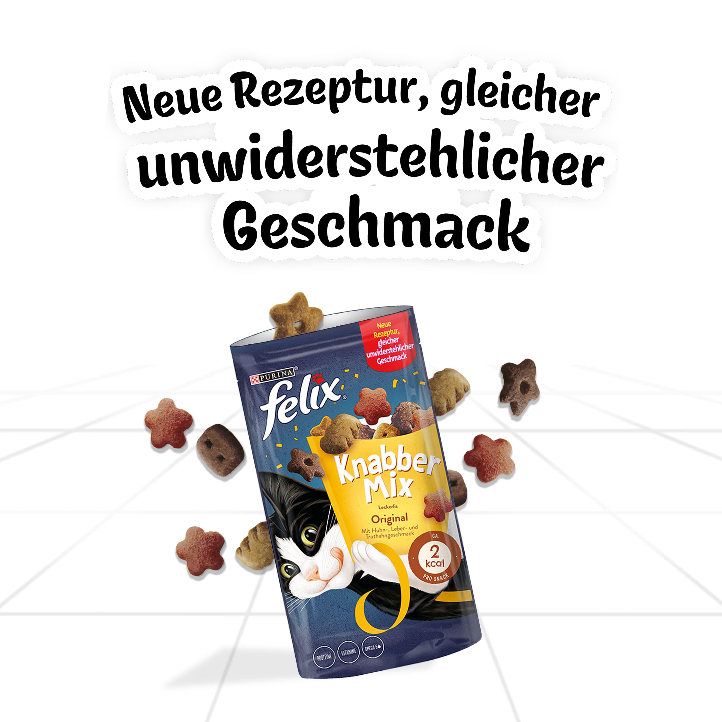 Felix KnabberMix Original Katzensnacks Huhn 60g Mix