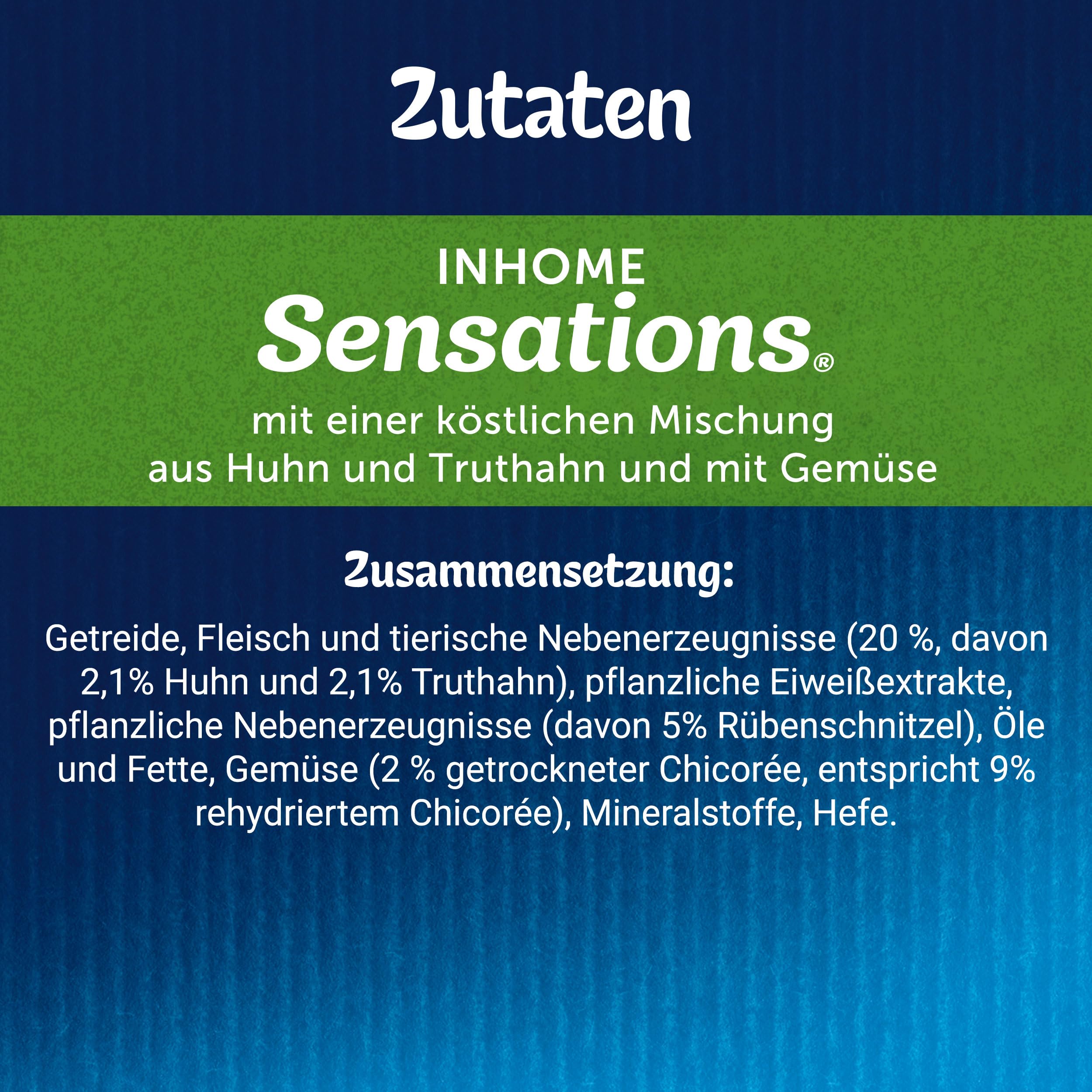 FELIX Sensations Inhome Trockenfutter Huhn Gemüse 6x2kg