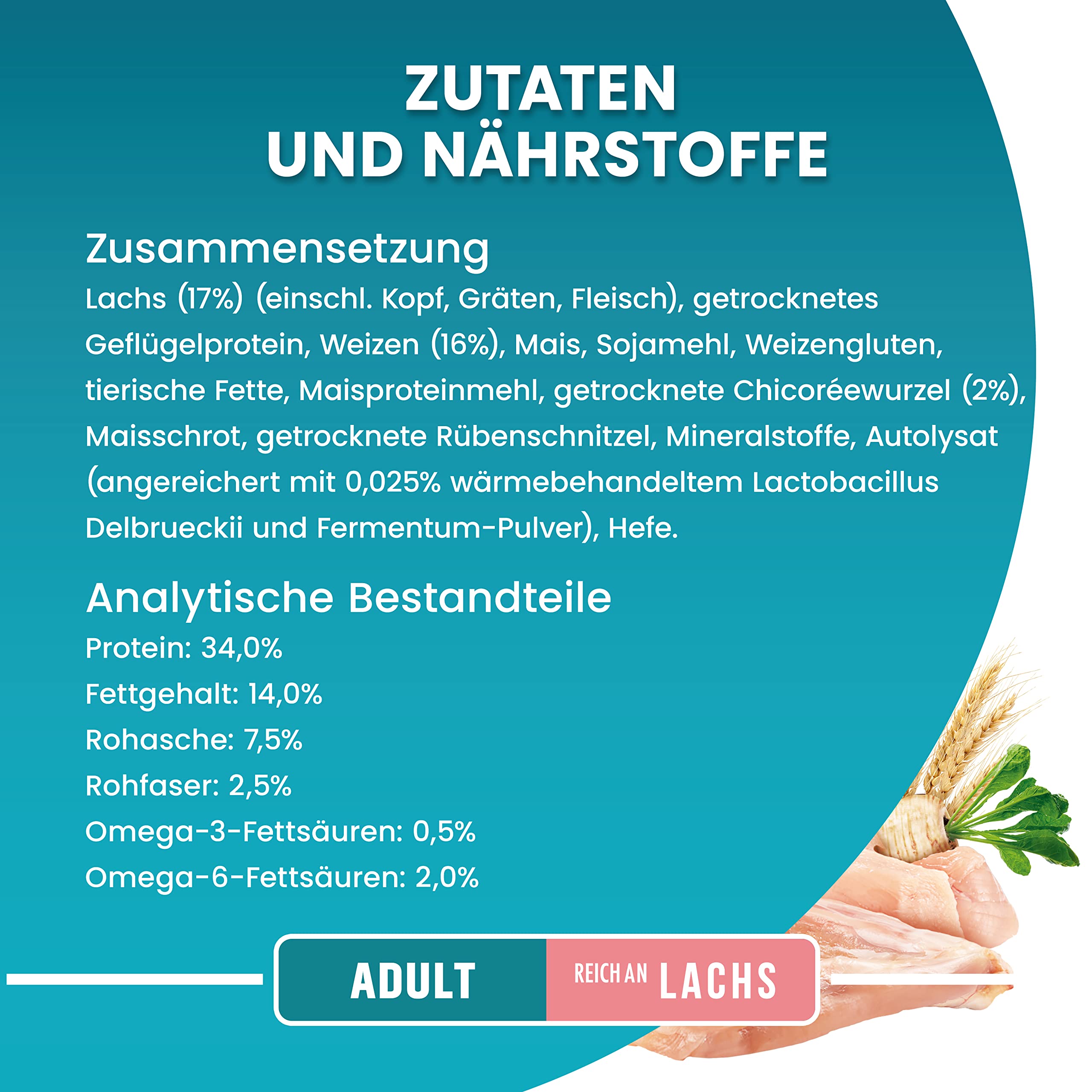 PURINA ONE BIFENSIS Adult Lachs Trockenfutter 4x2,8 kg