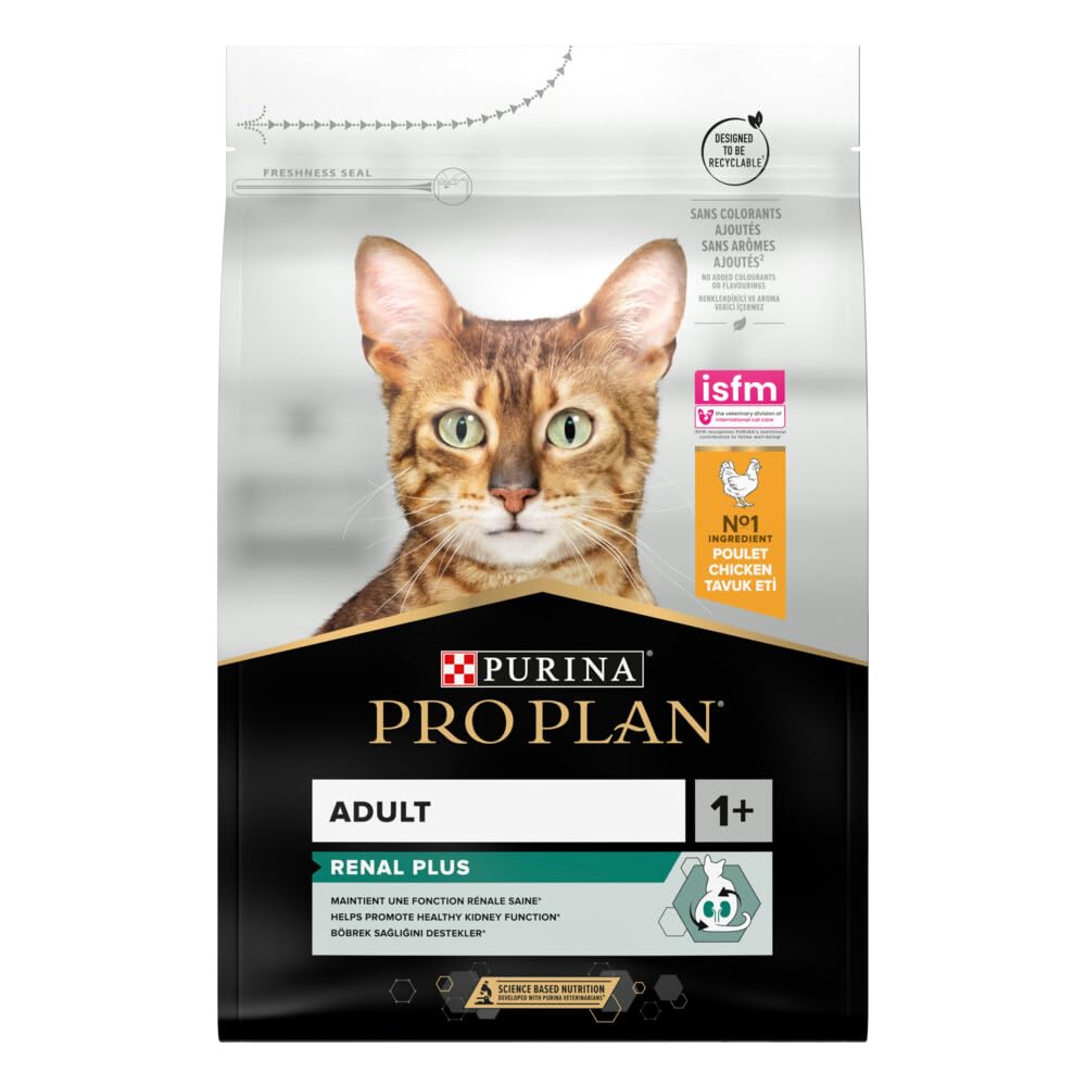 PRO PLAN für Katzen Original Huhn Trockenfutter 4x3kg Nieren