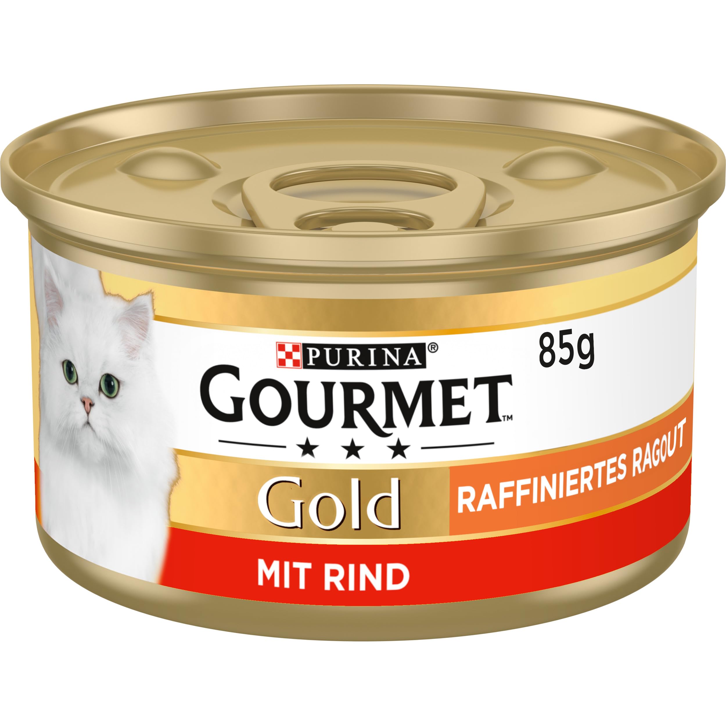 Gourmet Perle Raffiniertes Ragout Nassfutter Thunfisch 12x85g